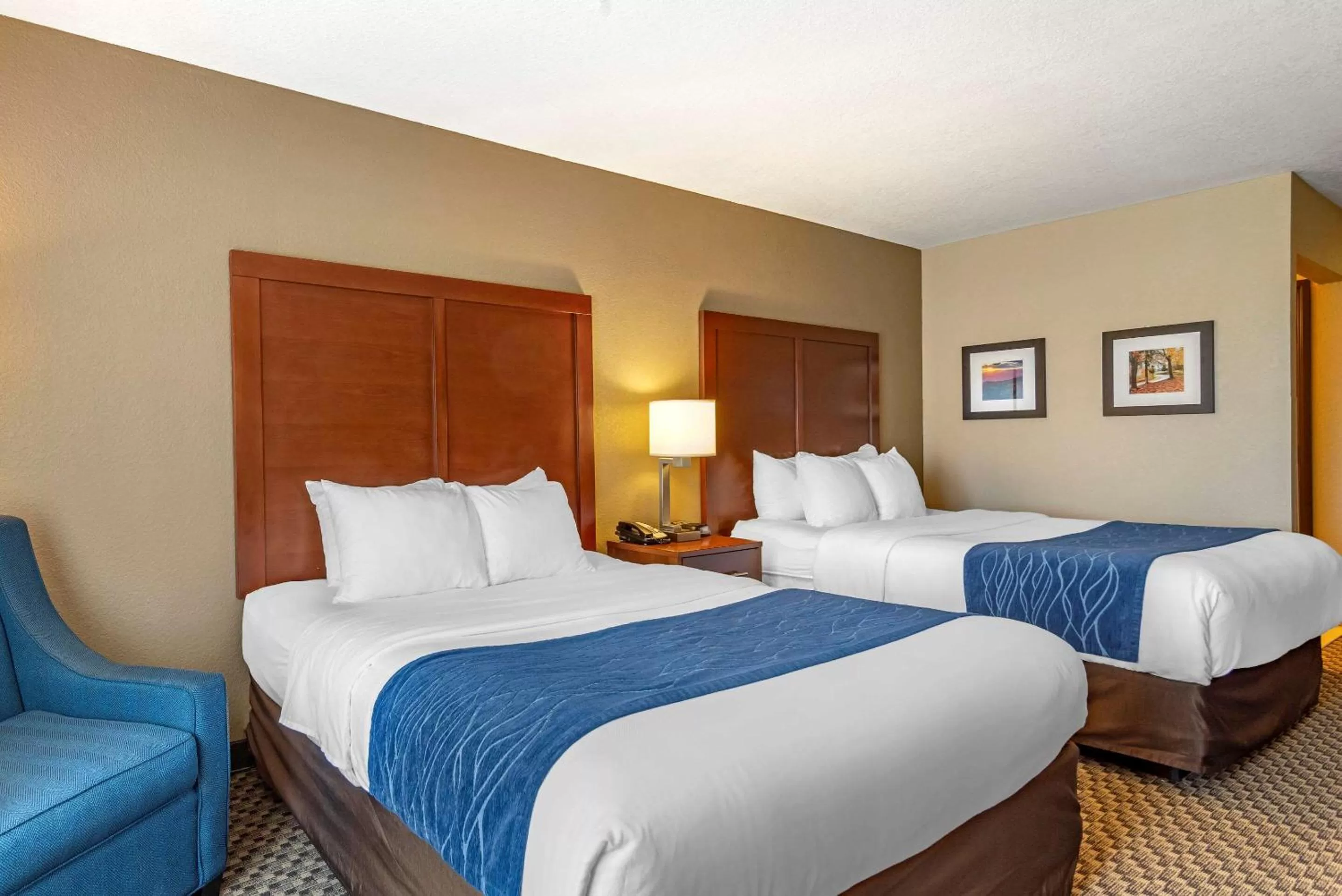 Photo of the whole room, Bed in Comfort Inn & Suites Blue Ridge
