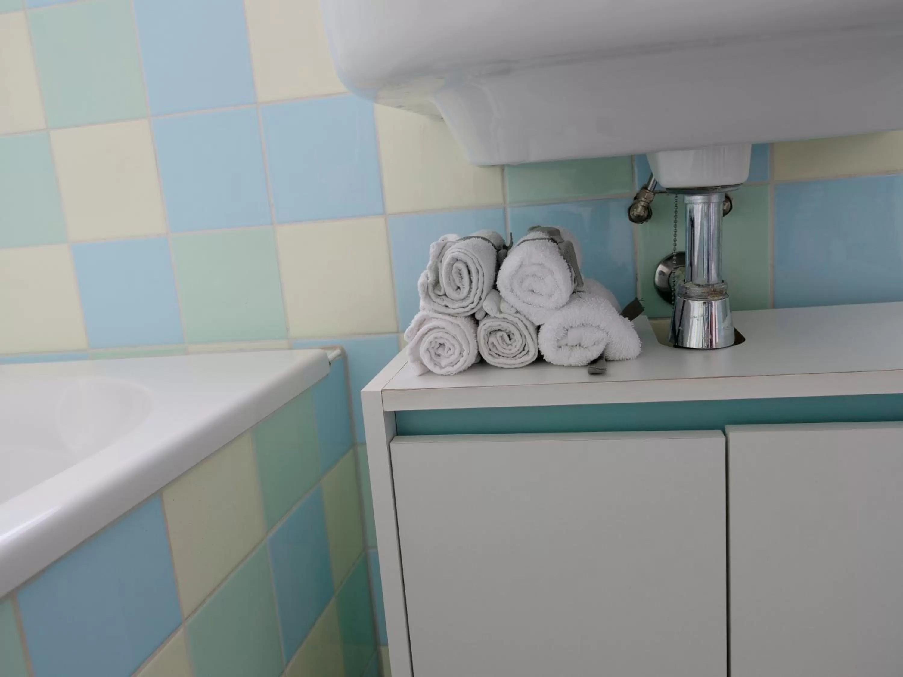 Bathroom in The Diesel Bed and Breakfast