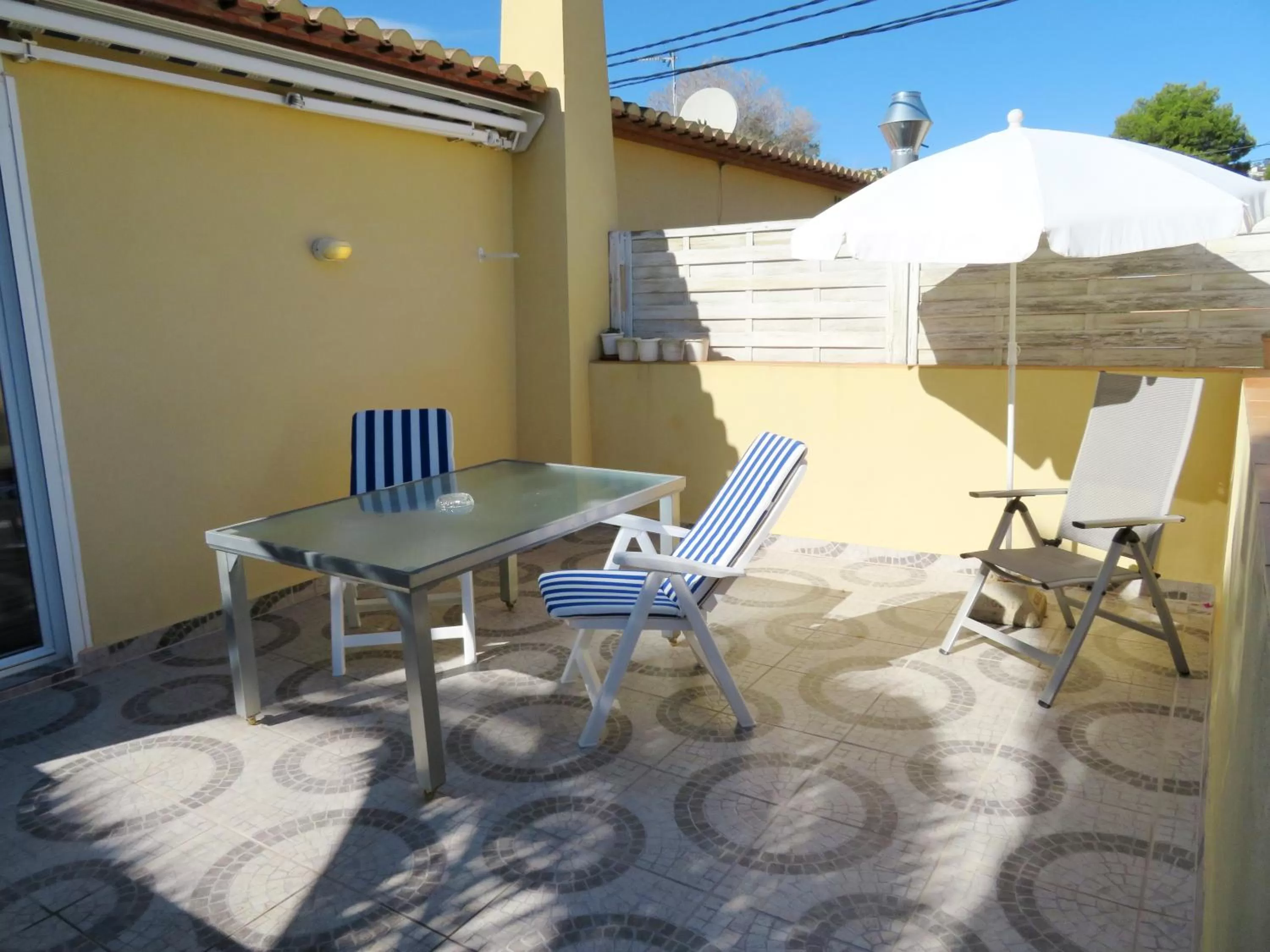 Patio in Hotel Montemar