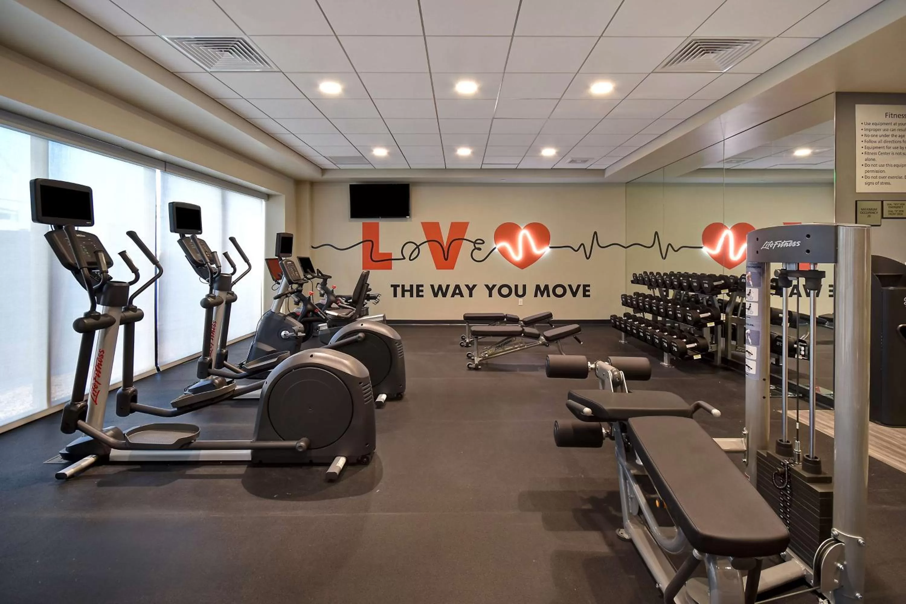 Fitness centre/facilities in Home2 Suites by Hilton Las Vegas Convention Center - No Resort Fee