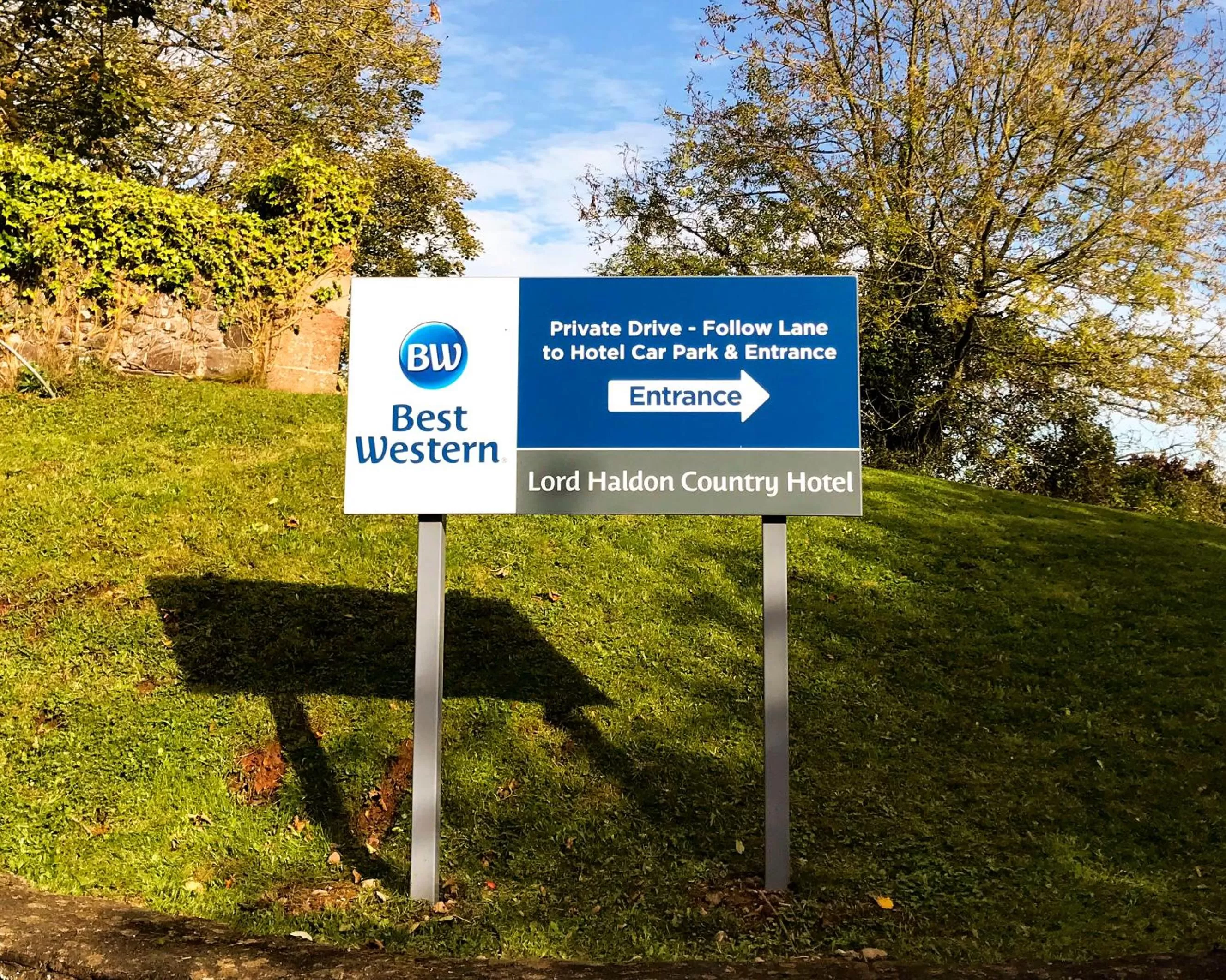 Property logo or sign in Lord Haldon Country Hotel, Sure Hotel Collection by Best Western