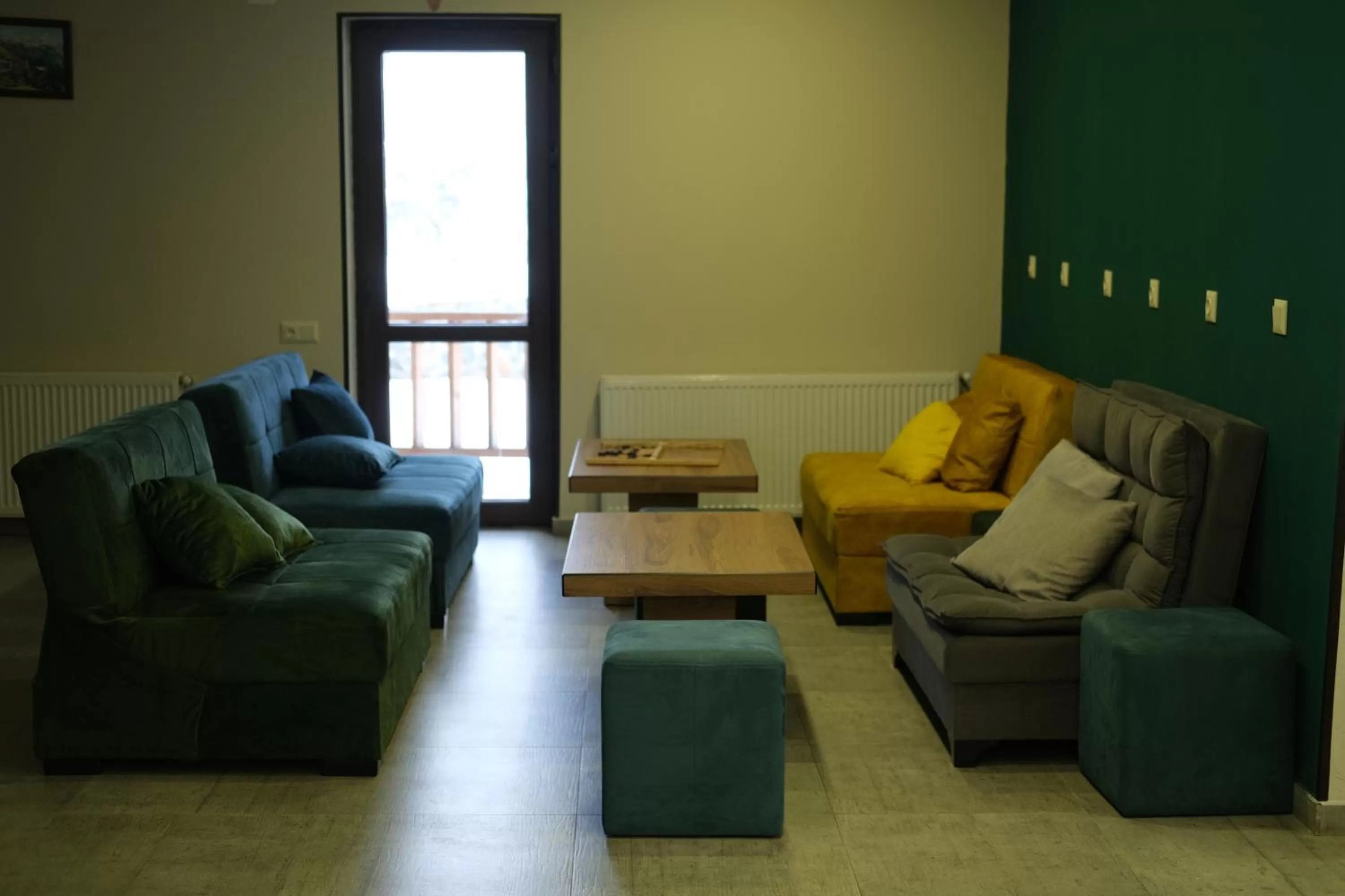 Guests, Seating Area in Hotel Shgedi Mestia