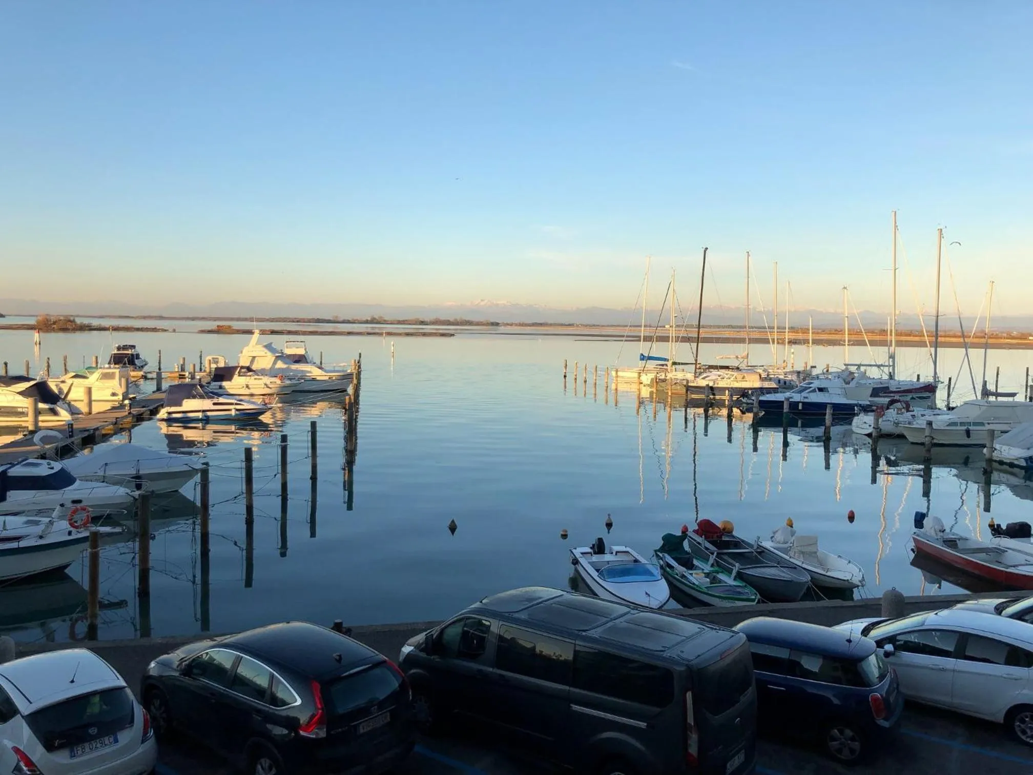 Sea view in Laguna Palace Hotel Grado