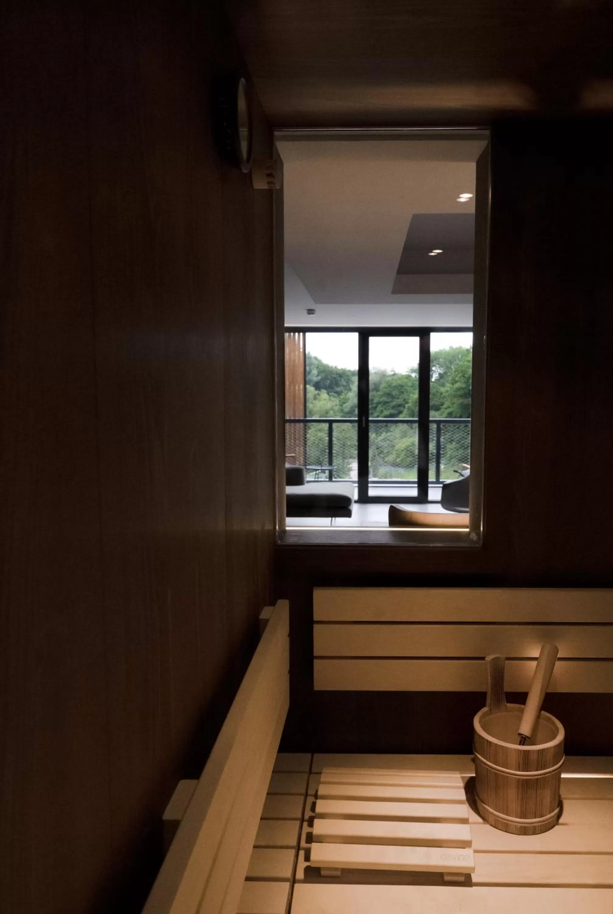 Sauna in Hotel VierJahreszeiten am Seilersee