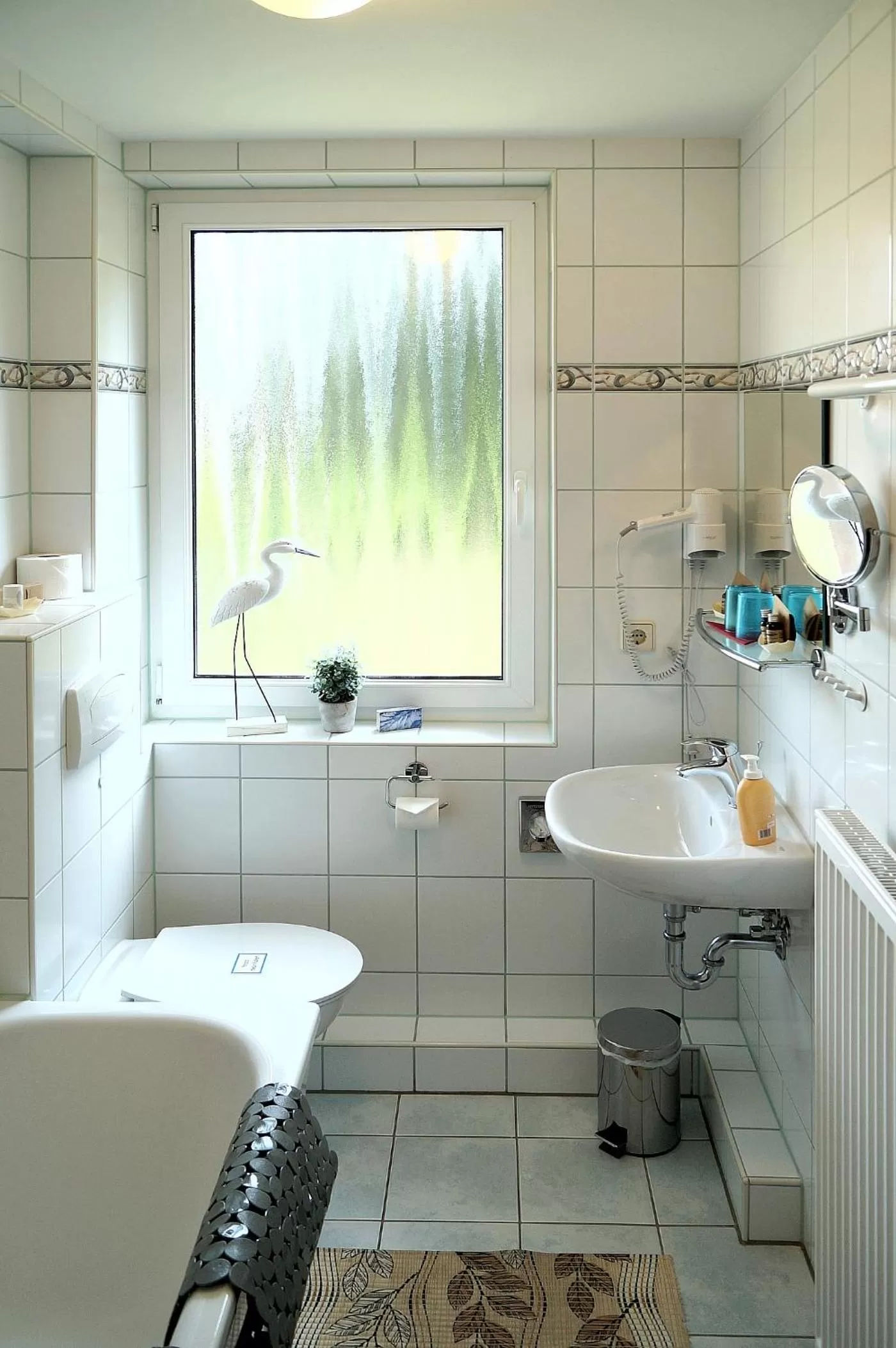 Bathroom in Erzgebirgshotel Misnia Bärenfels