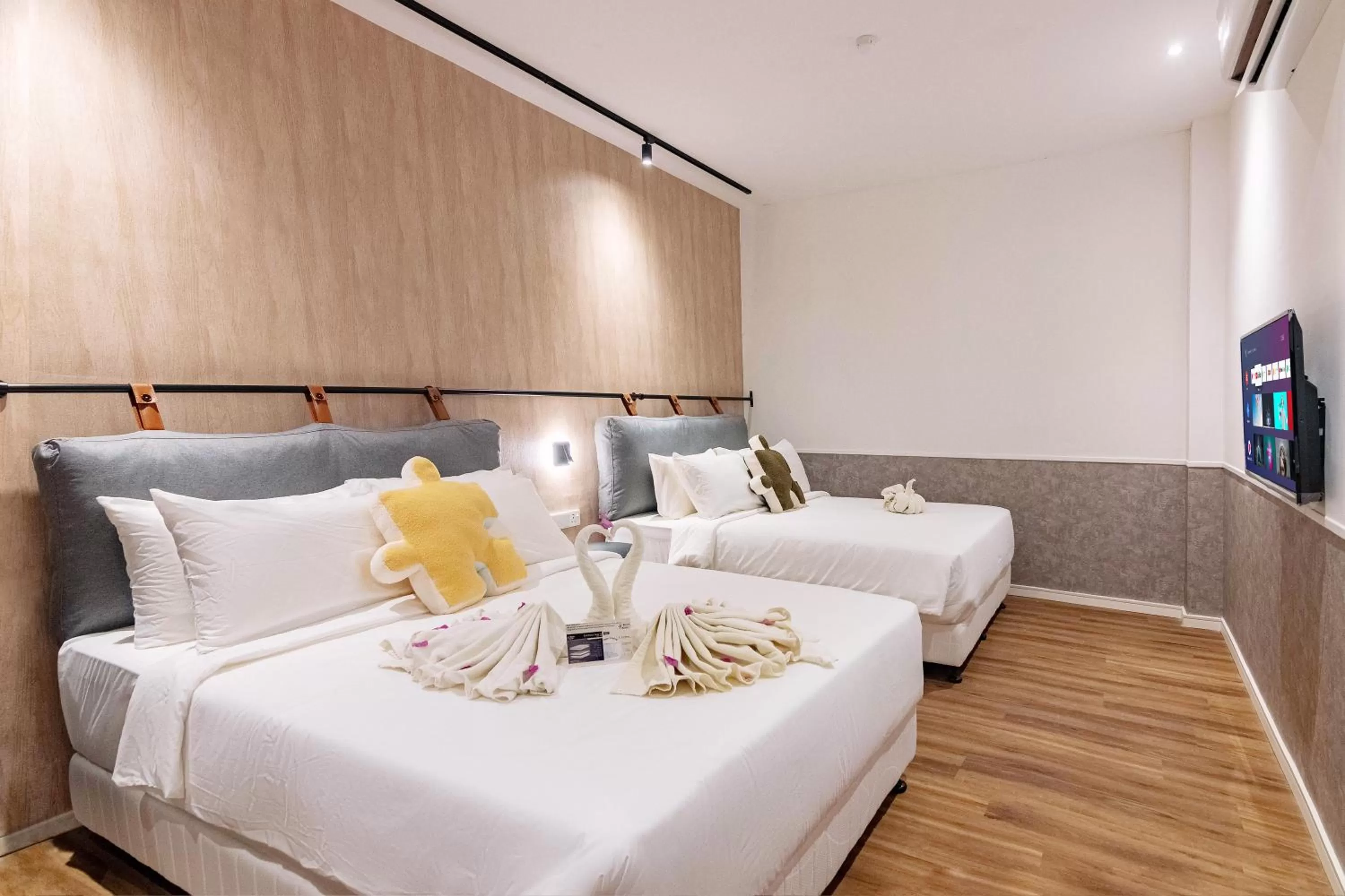 TV and multimedia, Bed in Bagan Suite