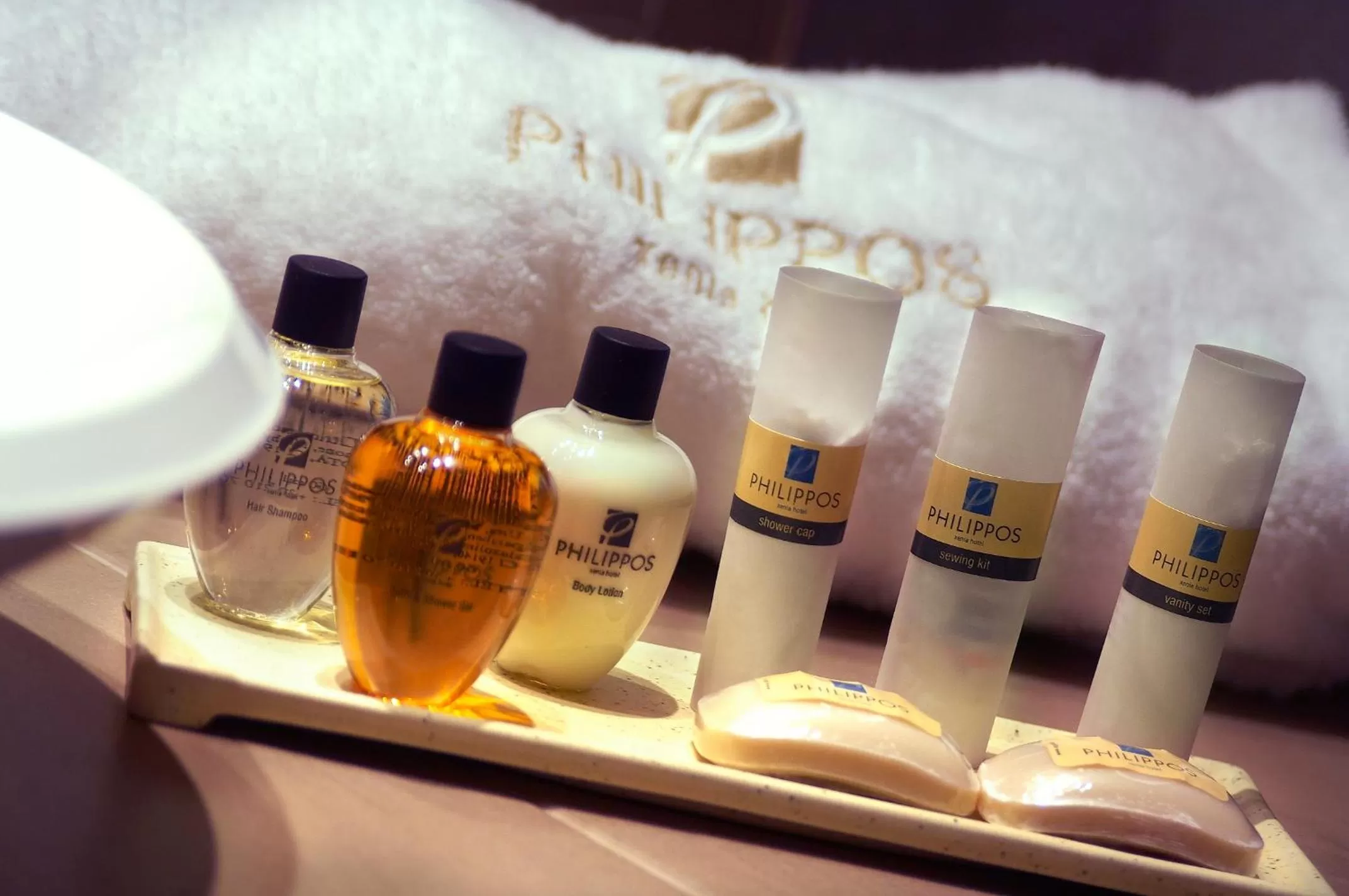 Bathroom in Philippos Xenia Hotel