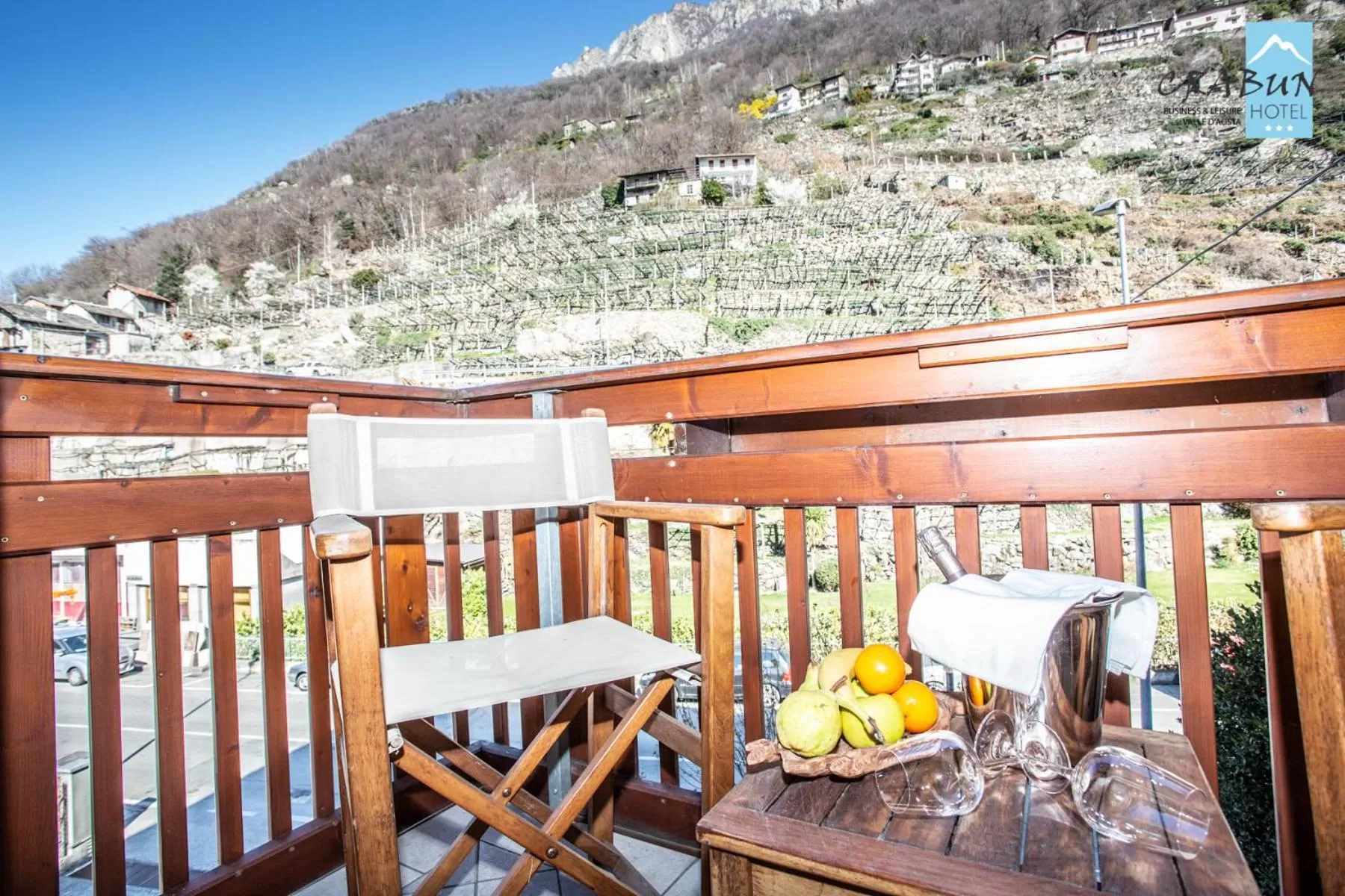 Balcony/Terrace in Crabun Hotel