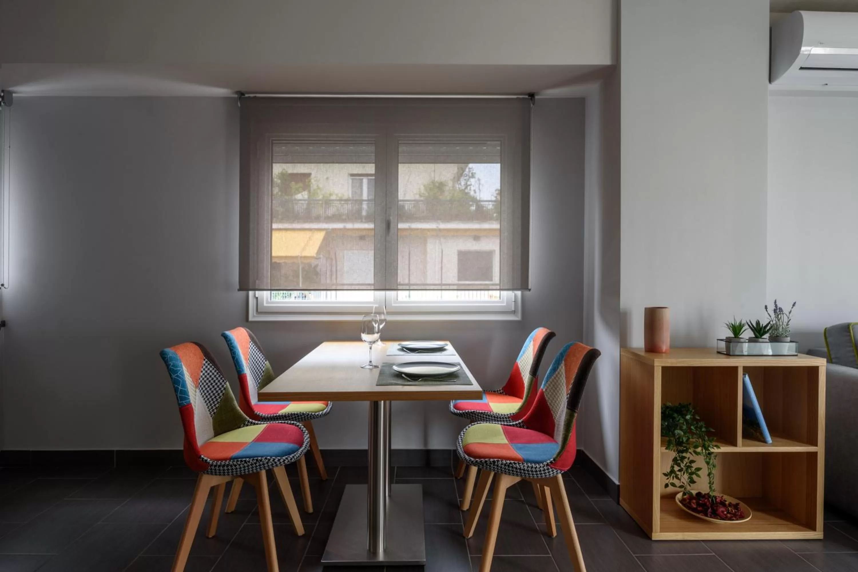 Dining area in 12 Keys Athens Apartments