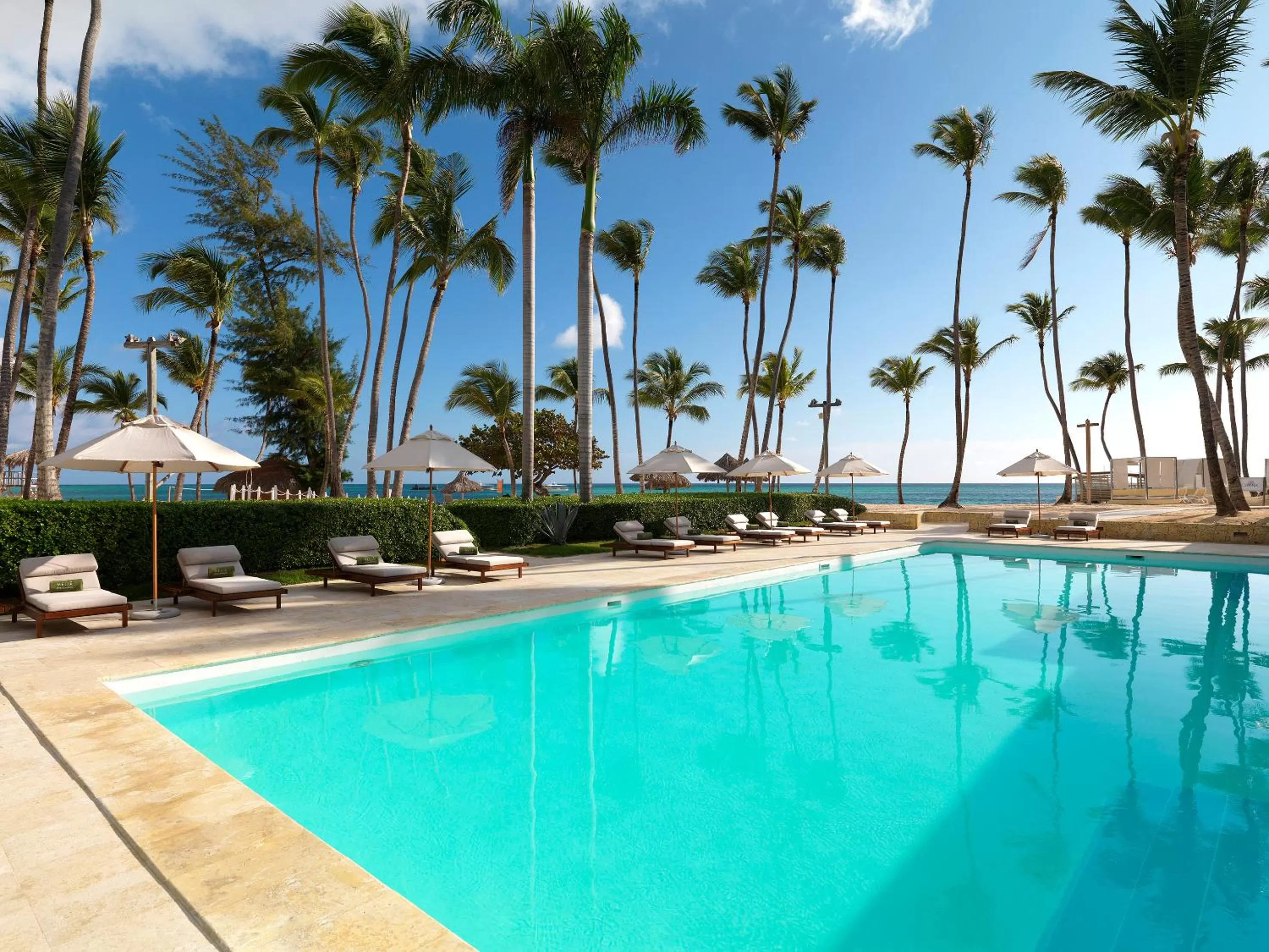 Swimming pool in Meliá Punta Cana Beach Wellness Inclusive - Adults only