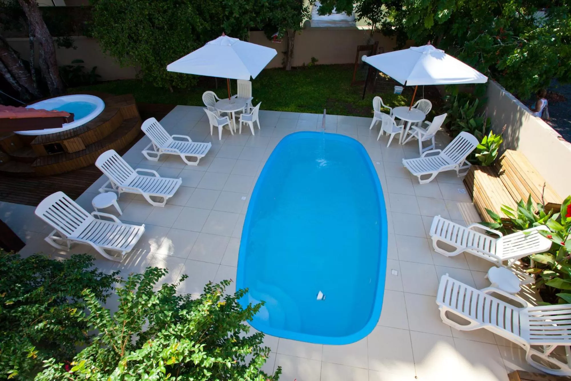 Patio, Pool View in Beach House Floripa