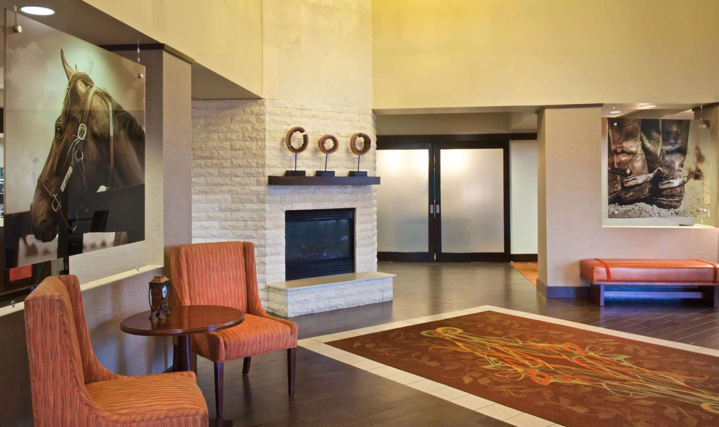Lobby or reception in Hampton Inn & Suites N Ft Worth-Alliance Airport