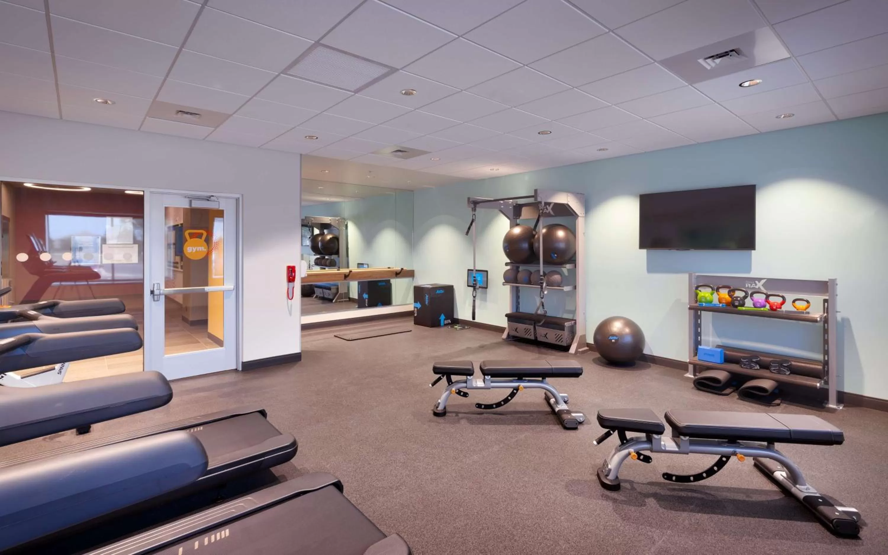 Fitness centre/facilities in Tru By Hilton Clearfield Hill Air Force Base, Ut
