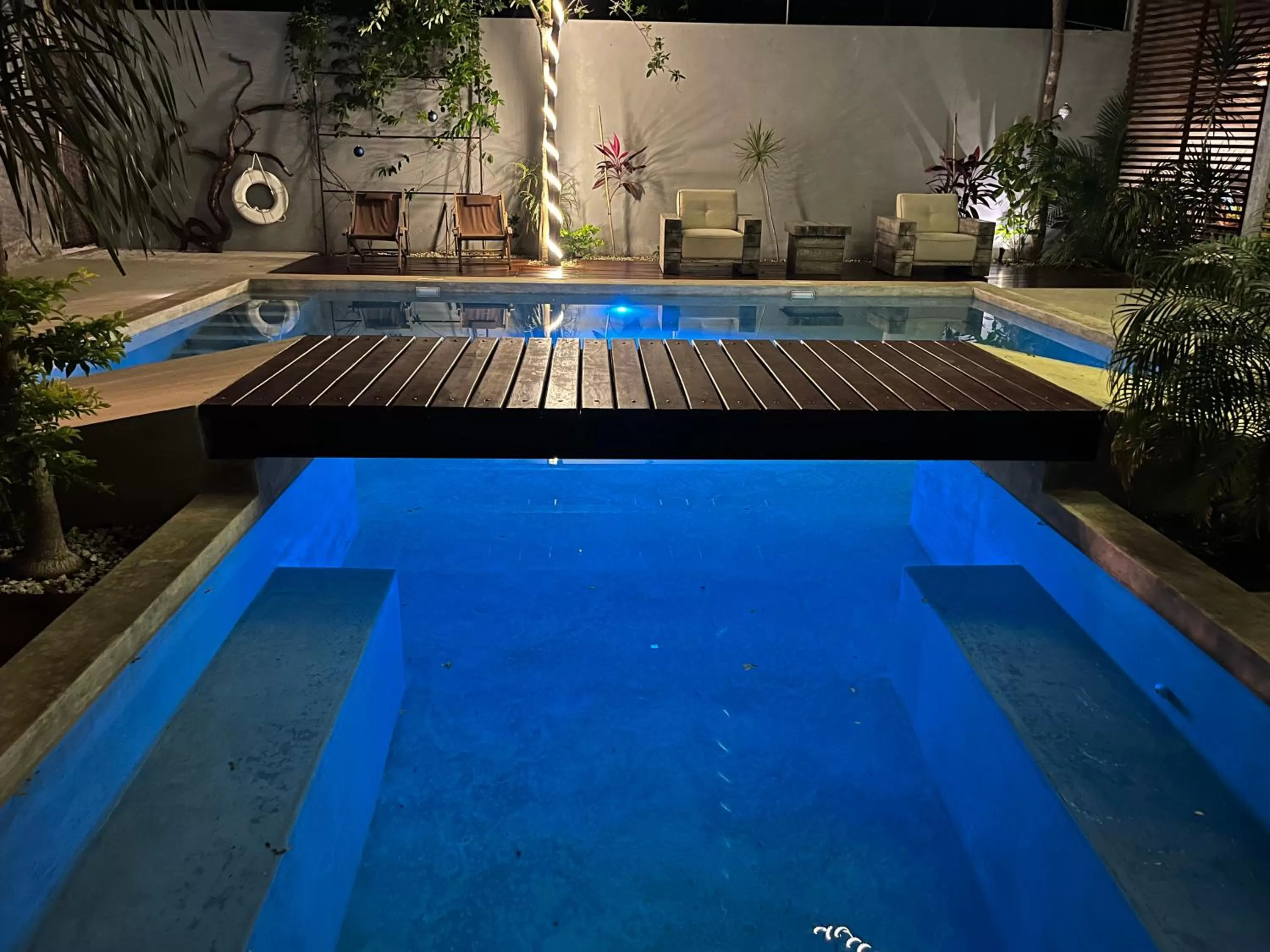 Swimming pool in Little Gem Hotel Tulum La Veleta