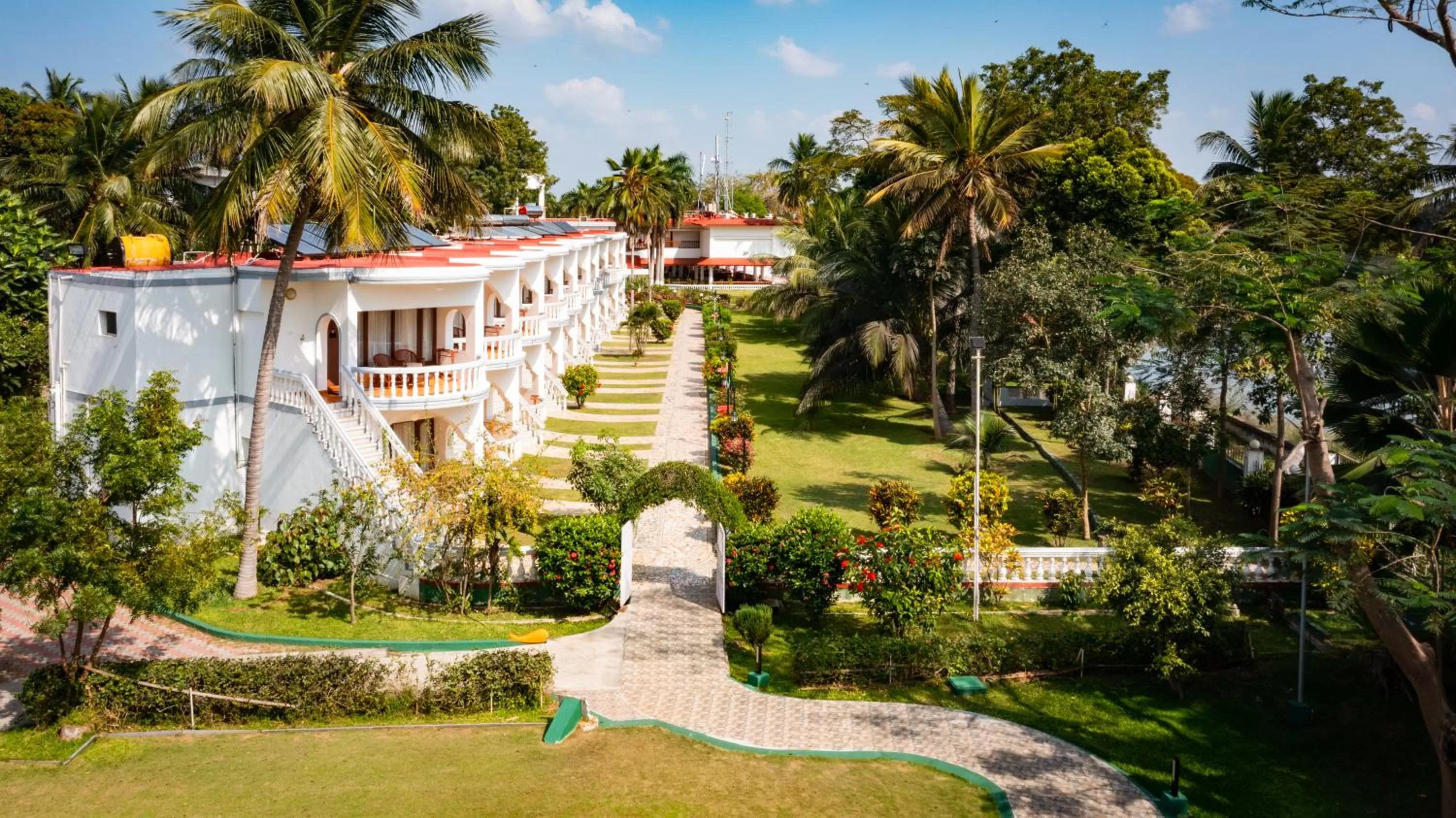 Garden view in GReaT Trails Riverview Thanjavur By GRT Hotels