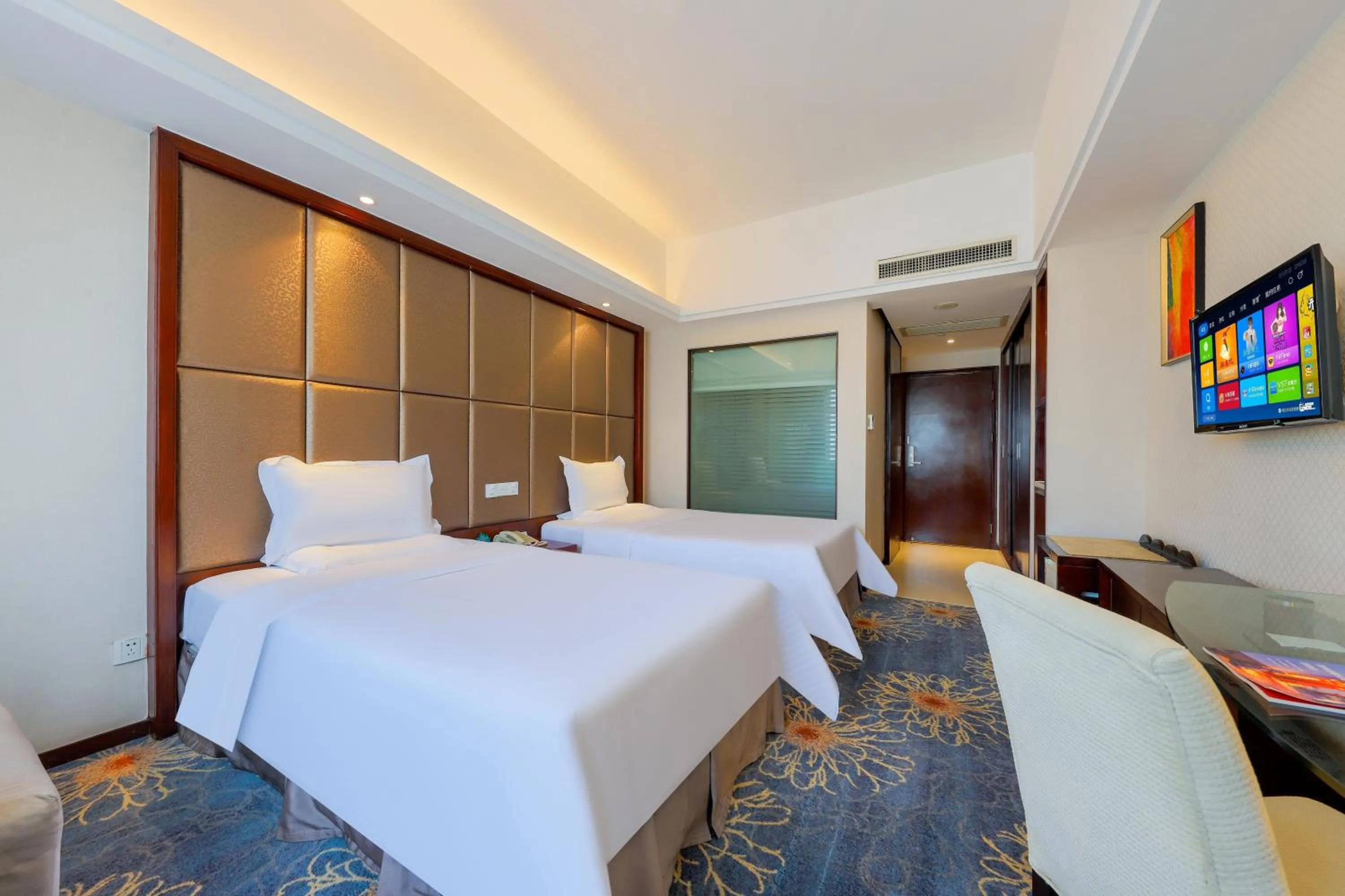 Bed in Zhengzhou Yuehai Hotel