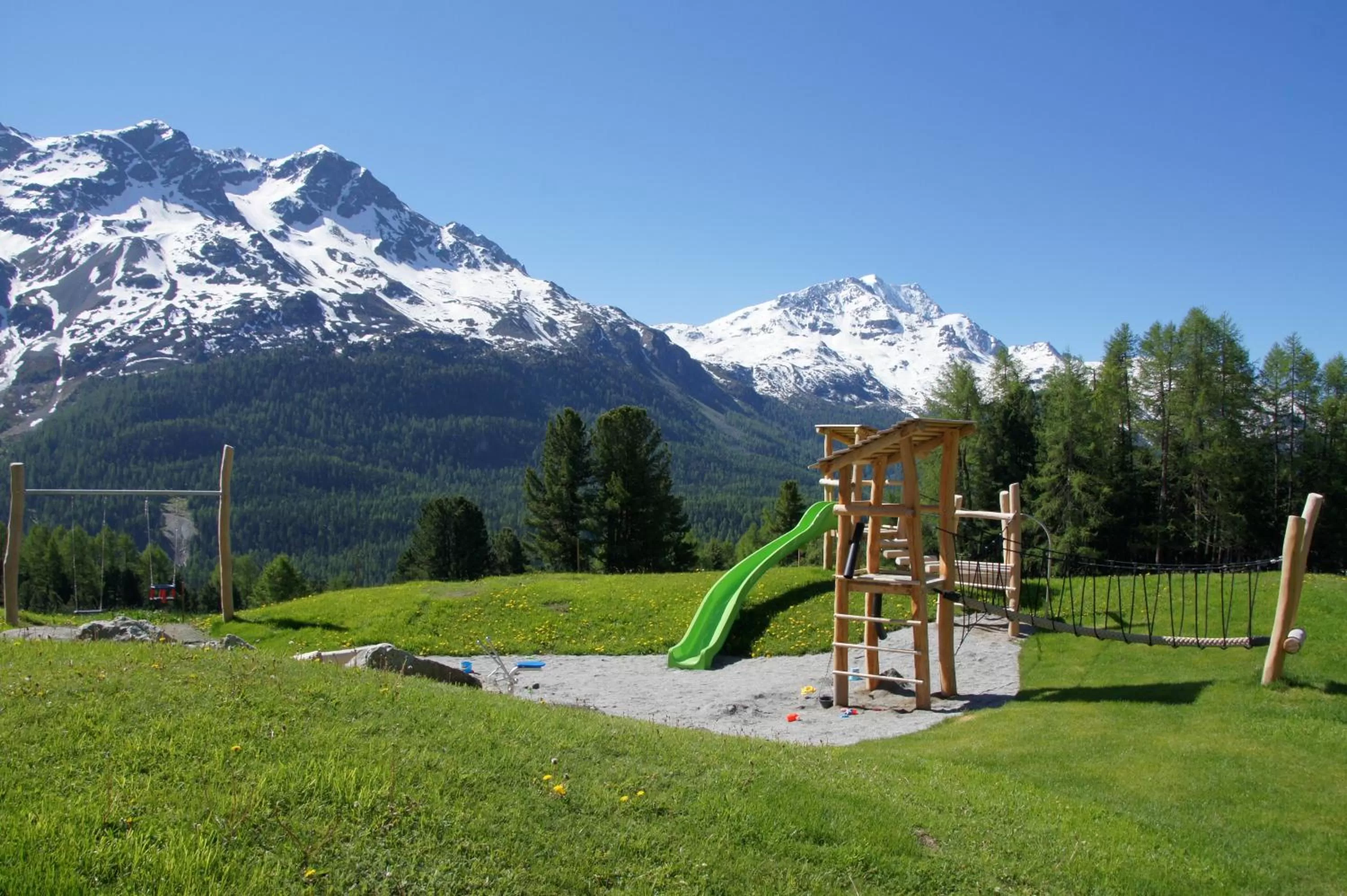 Children play ground in Berghotel Randolins