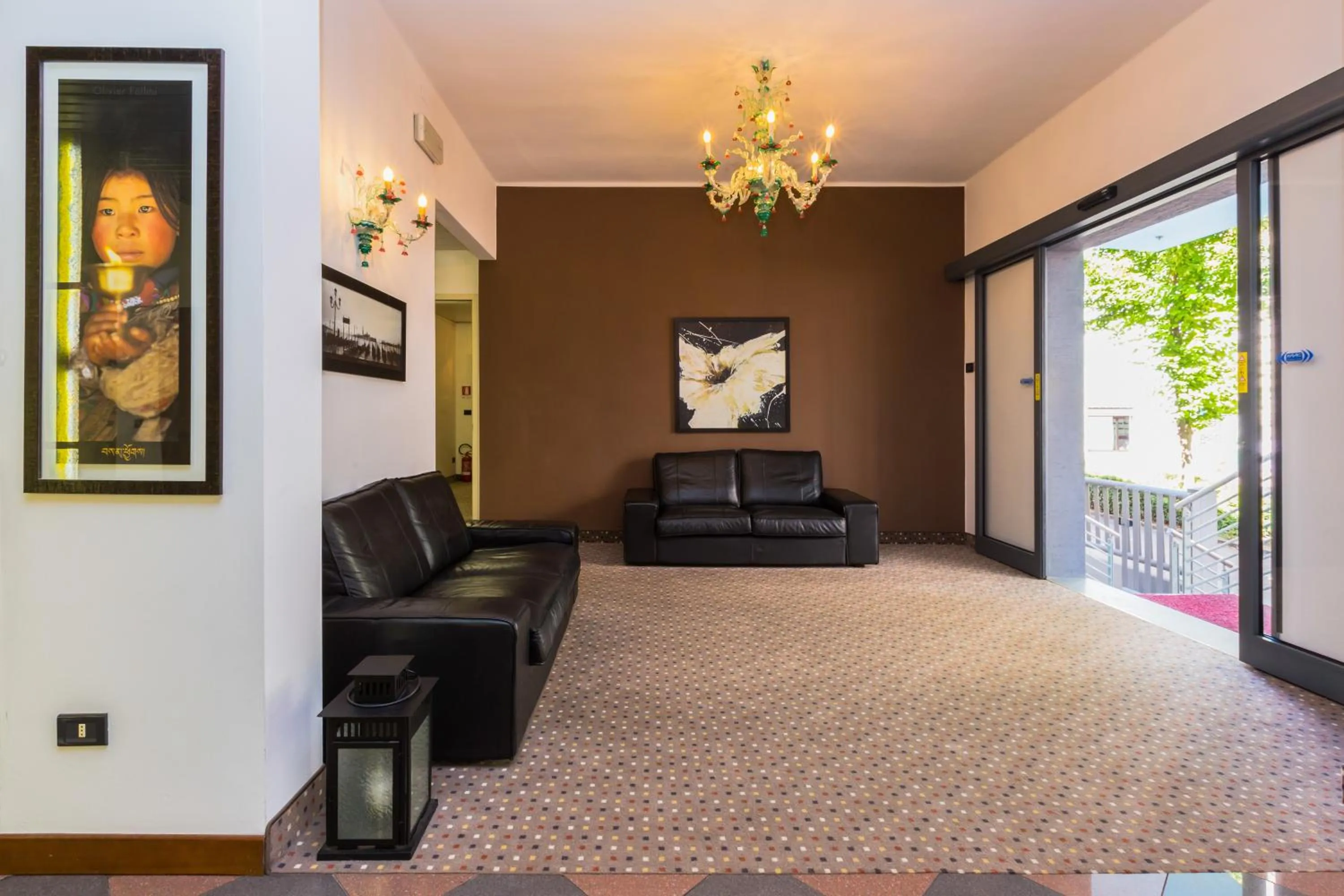 Lobby or reception in Hotel Adria