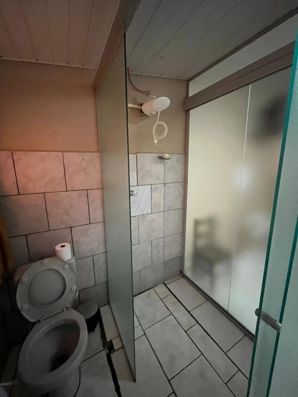 Bathroom in Hotel Vitória