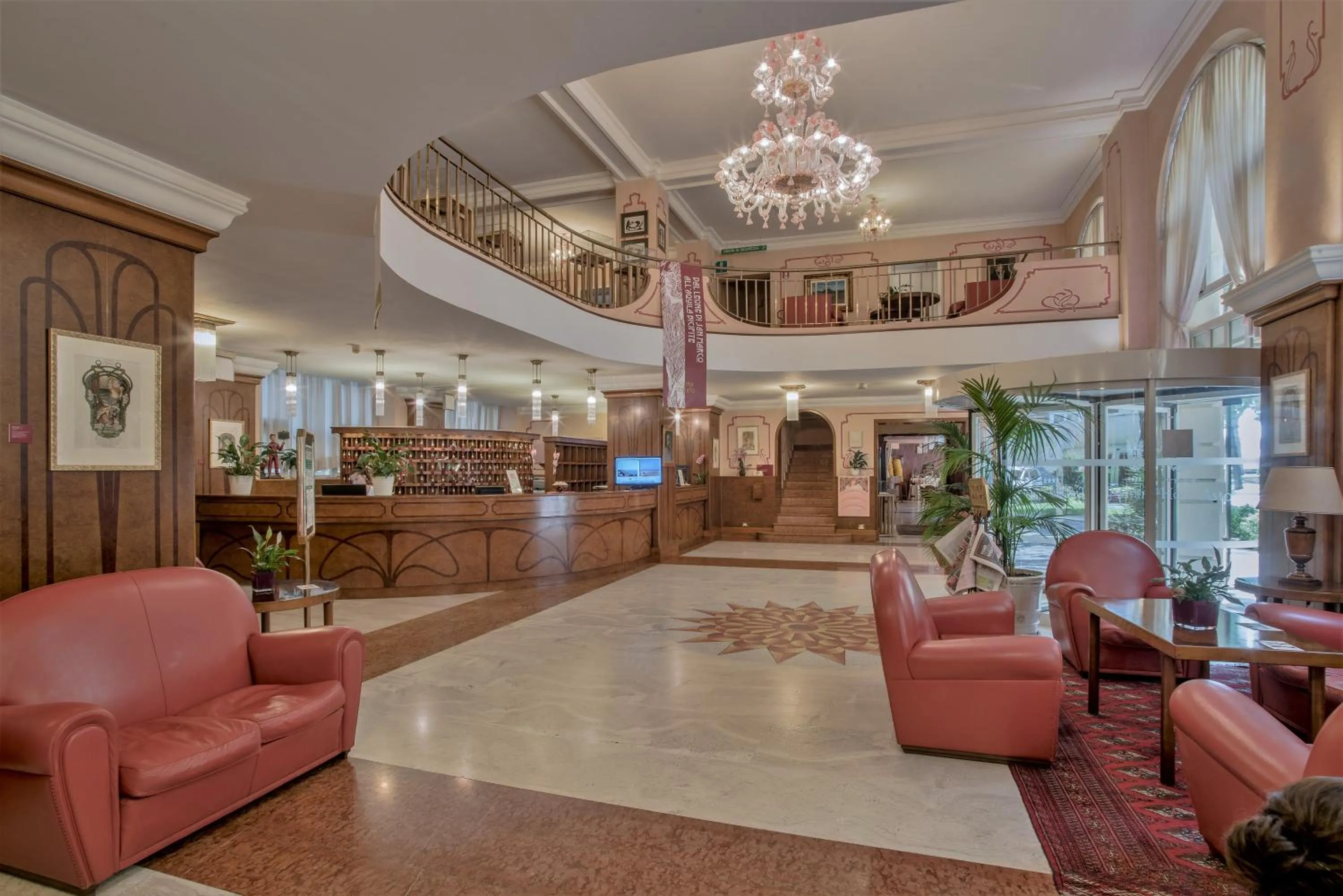 Lobby or reception in Grand Hotel Astoria