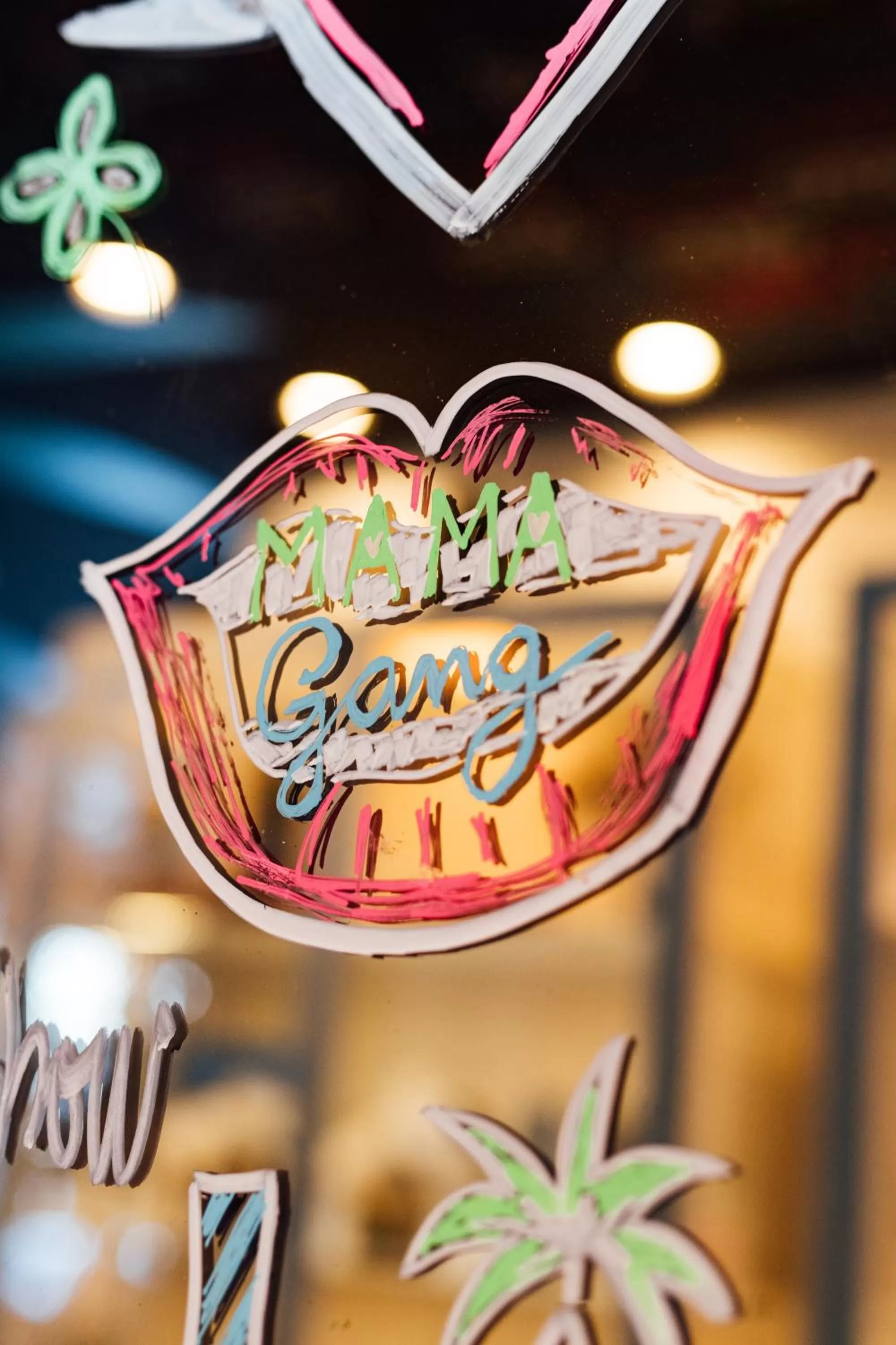 Decorative detail in Mama Shelter Los Angeles