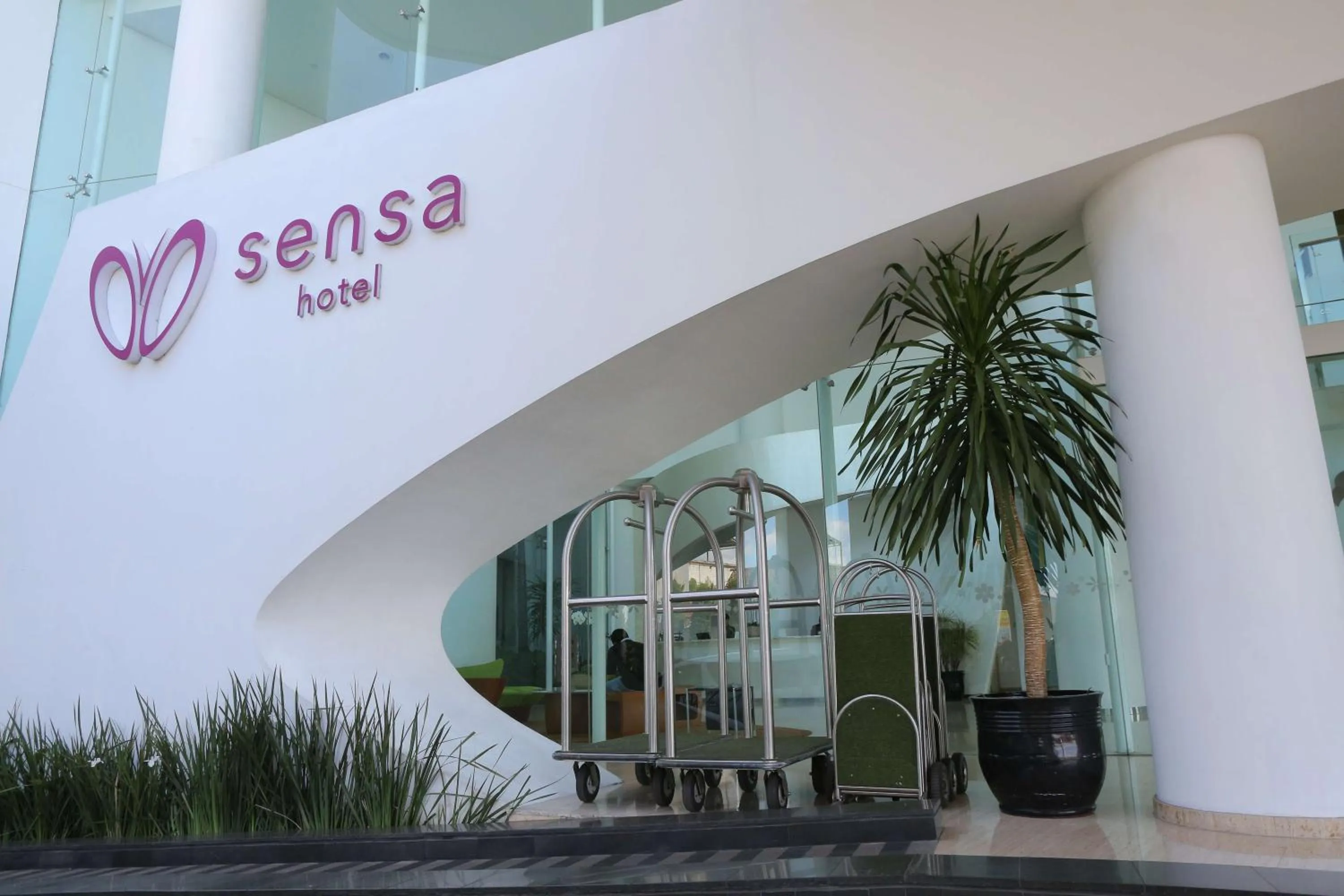 Facade/entrance in Sensa Hotel Bandung