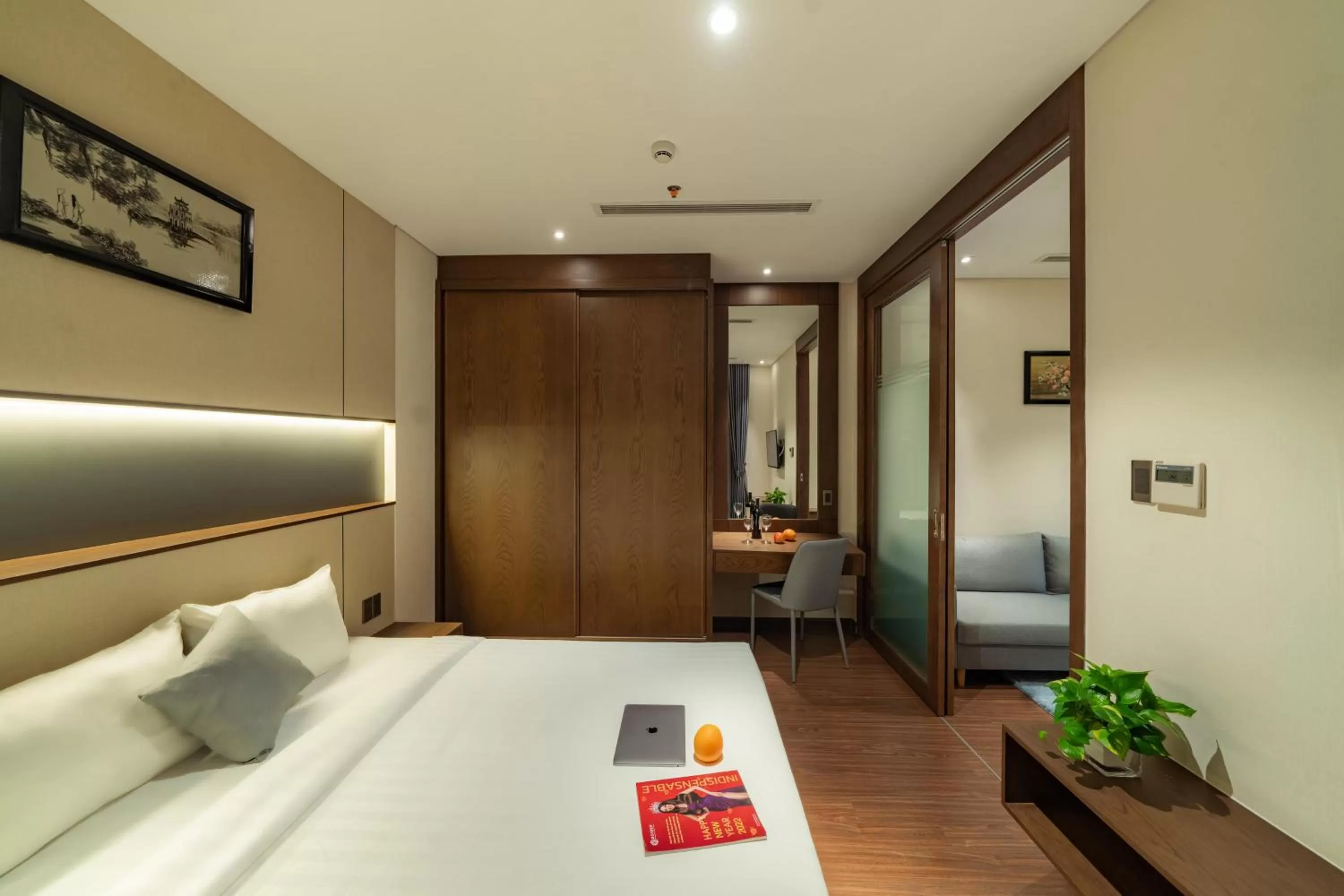 Bed in DHTS Business Hotel & Apartment