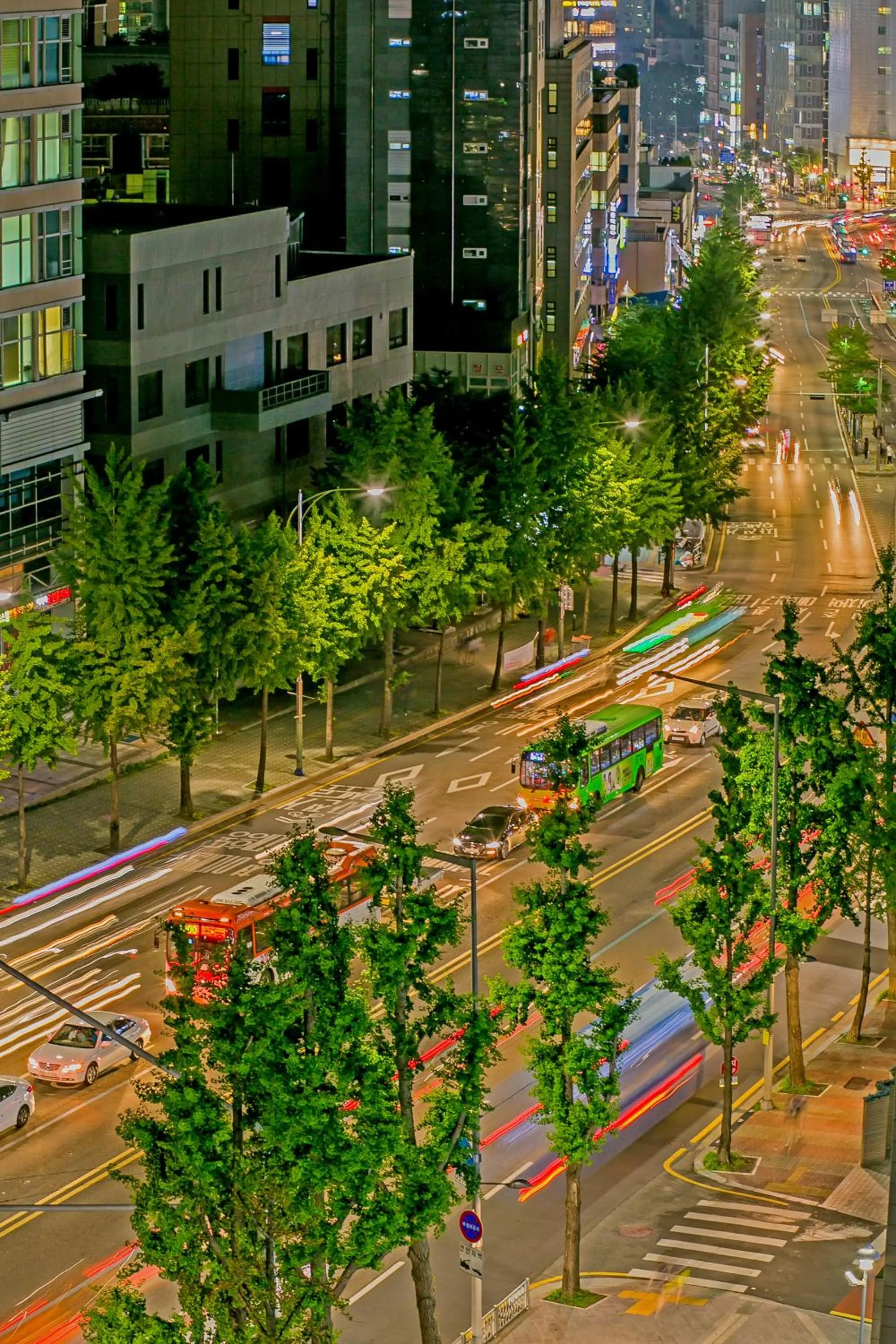 City view in H Avenue Hotel Idae Shinchon