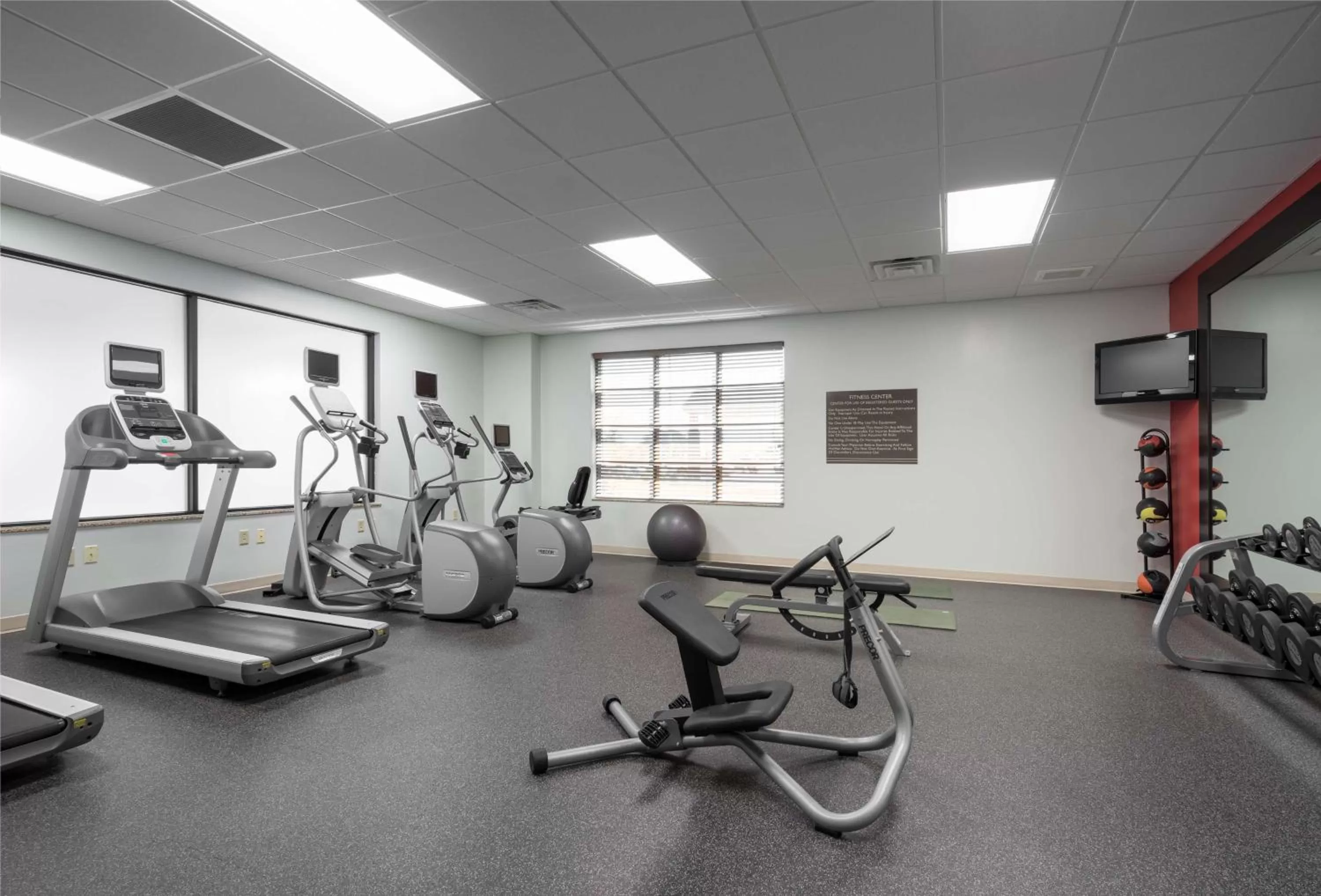 Fitness centre/facilities in Hilton Garden Inn Sioux City Riverfront