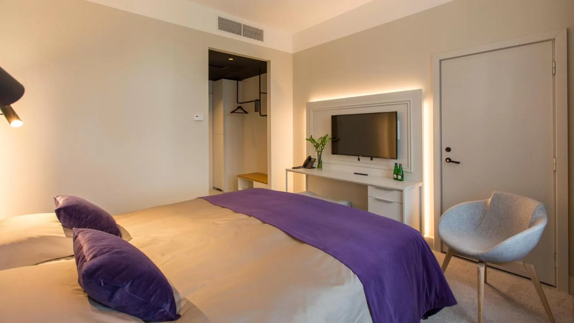 Bedroom, Bed in Park Hotel Viljandi