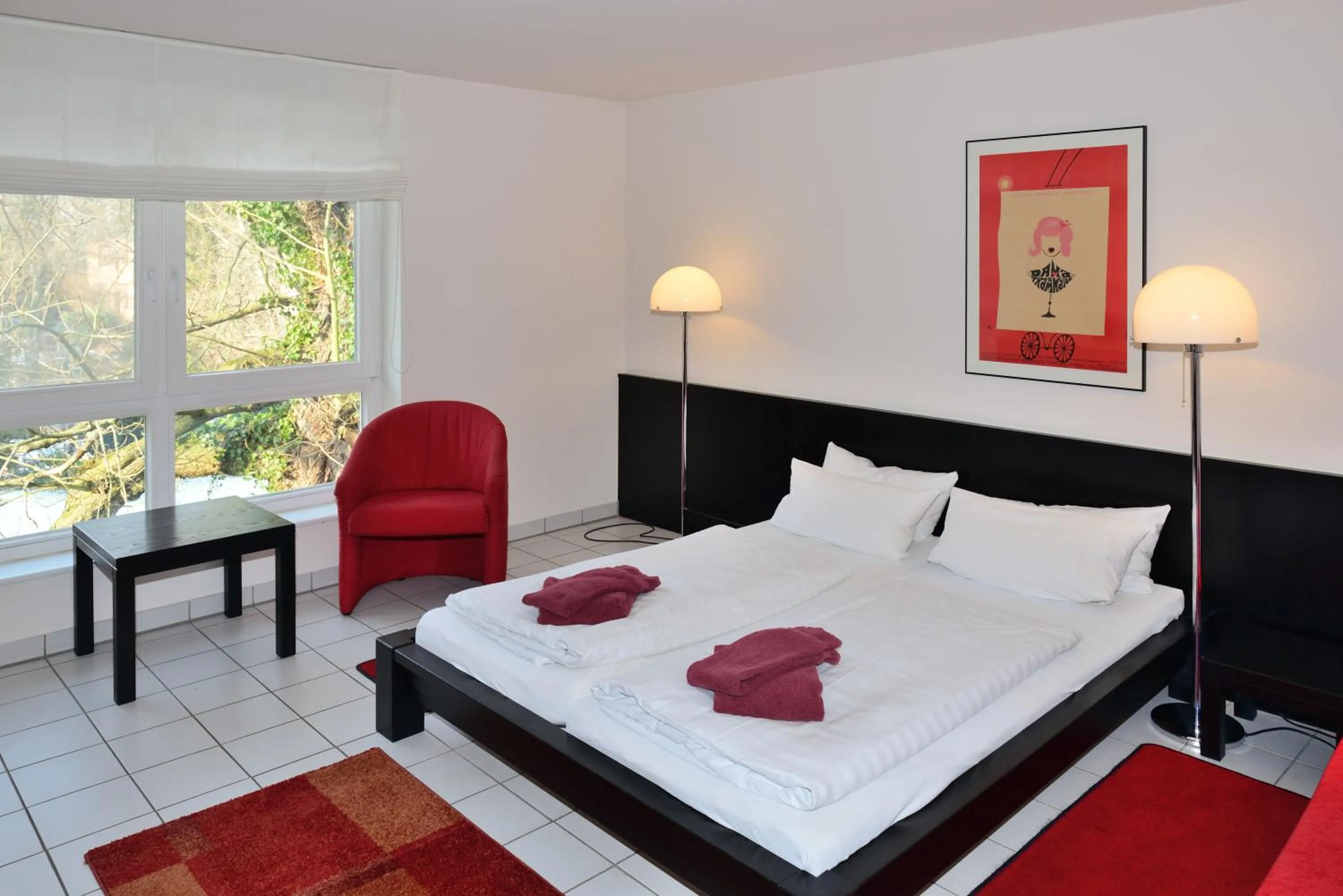 Photo of the whole room, Bed in Art Hotel Weimar