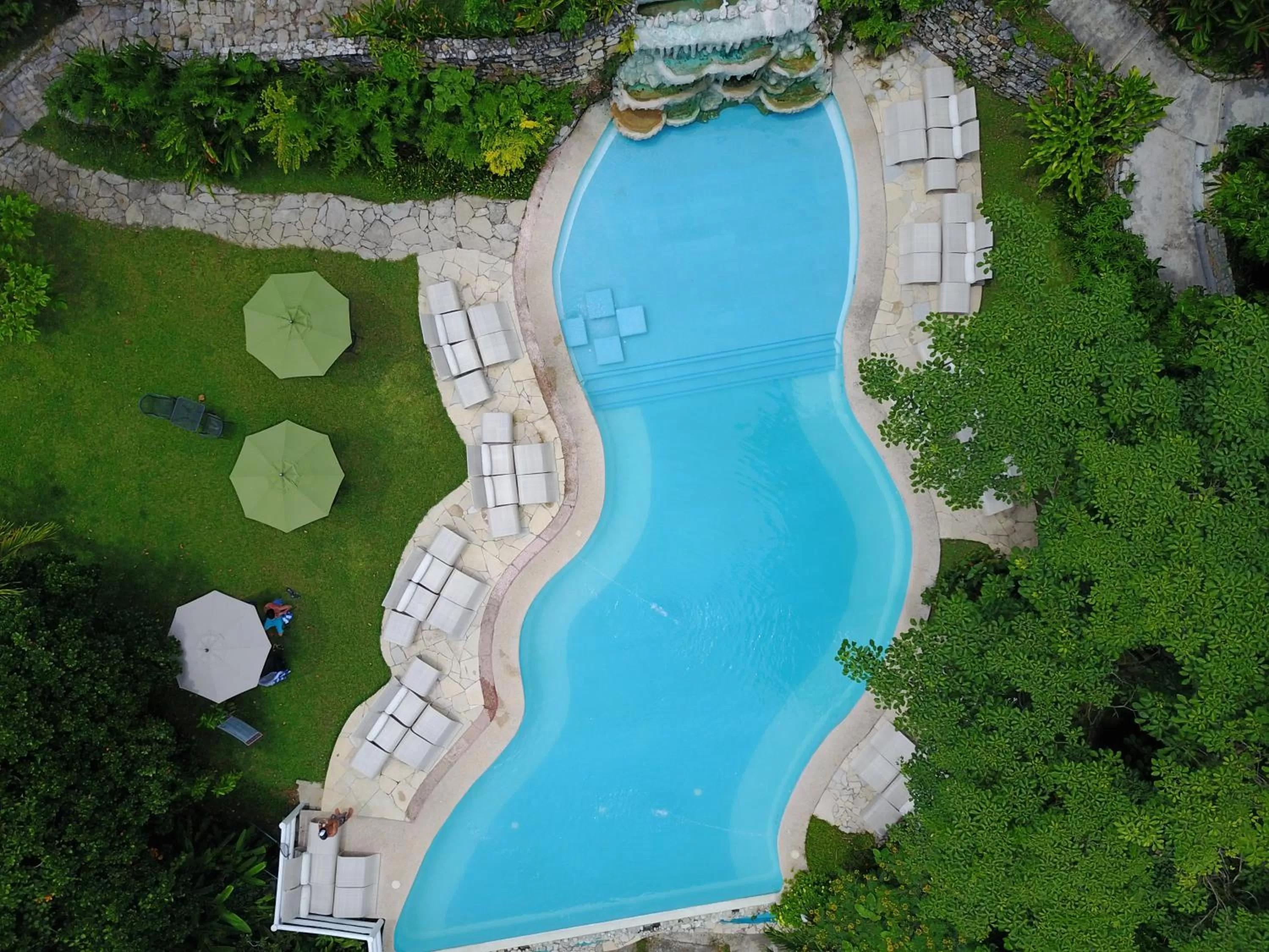 Swimming pool in Hotel La Aldea del Halach Huinic