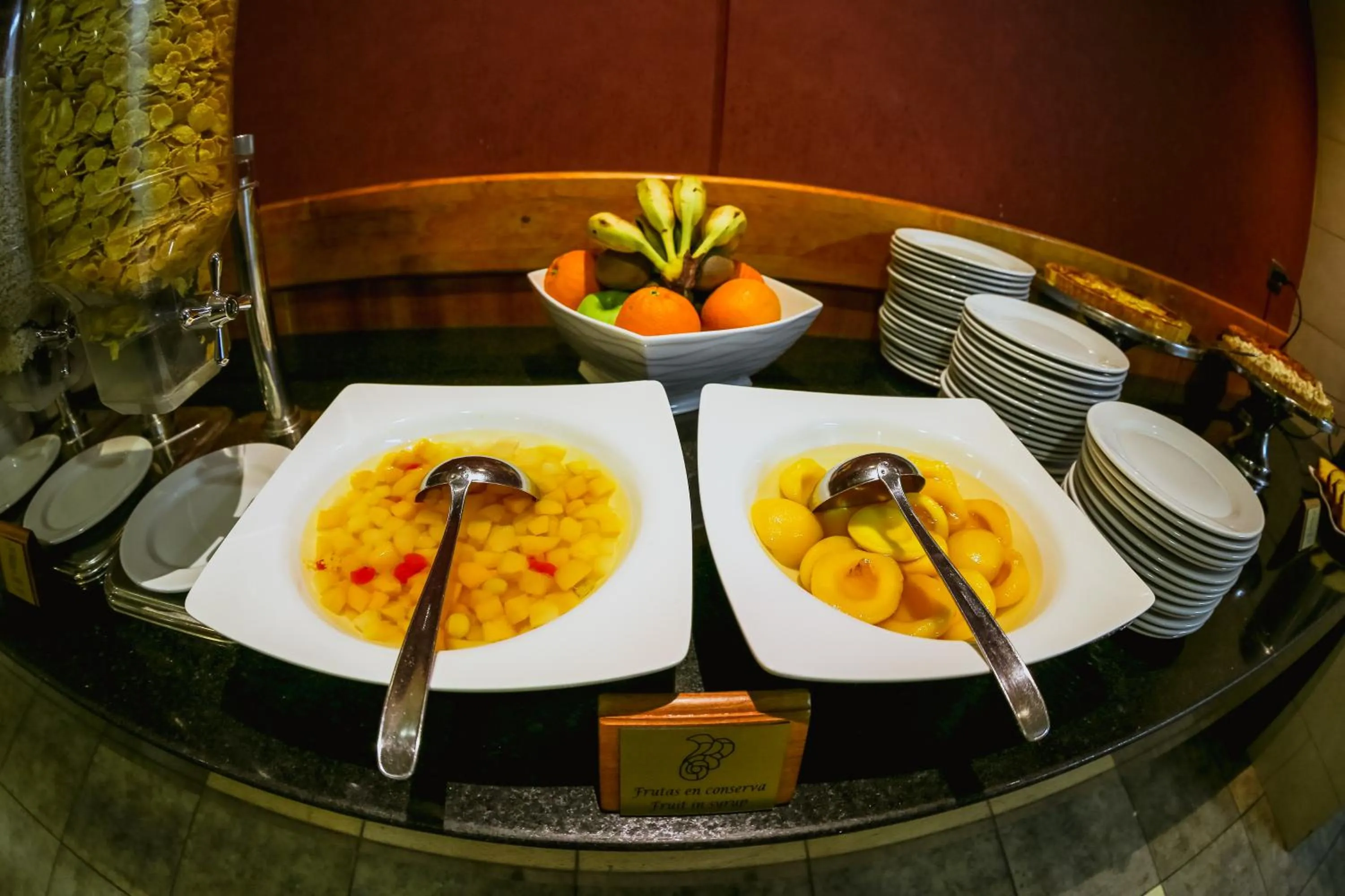 Buffet breakfast in Hotel Diego de Almagro Punta Arenas