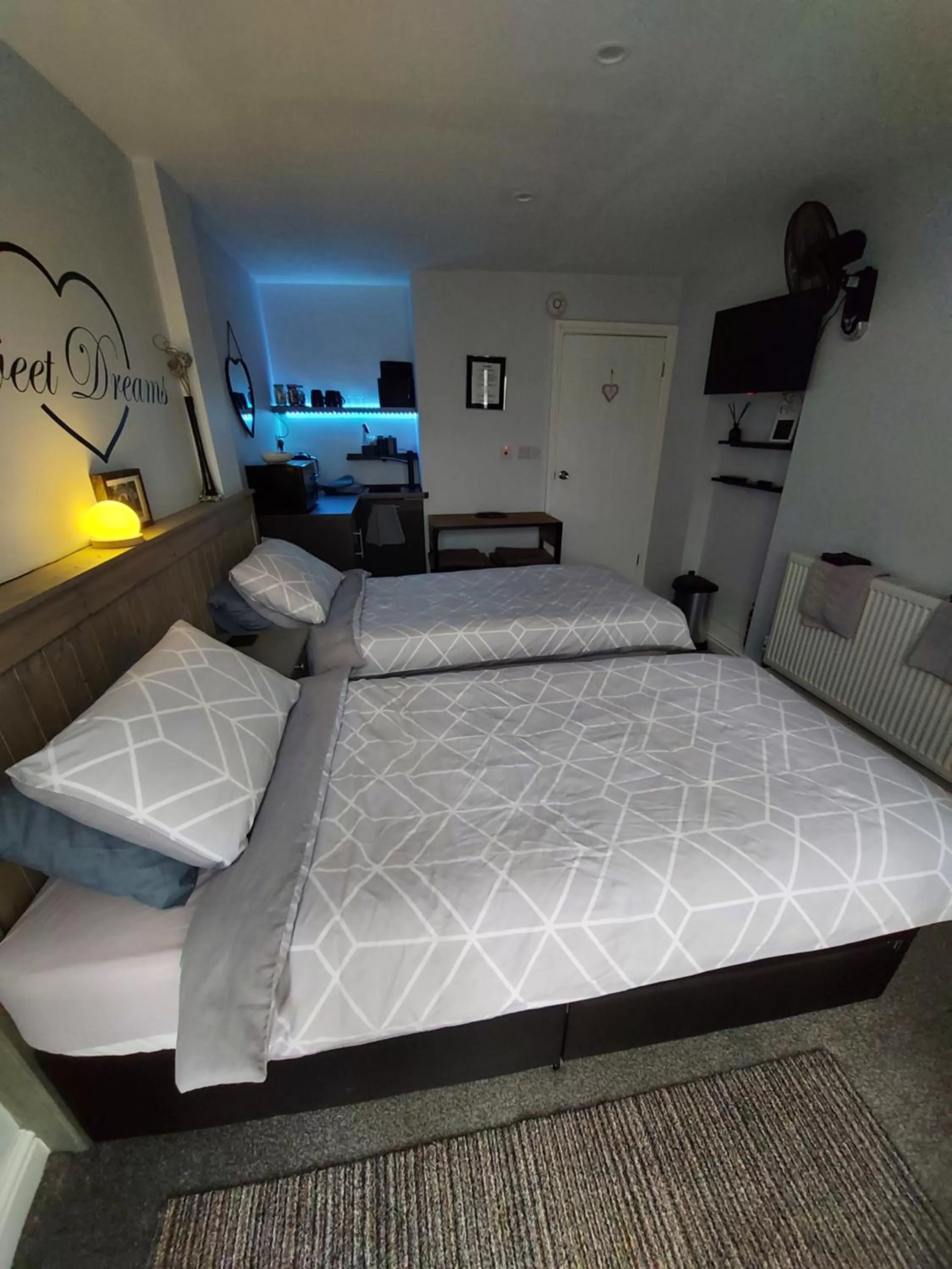 Bed in Hadrians wall studio