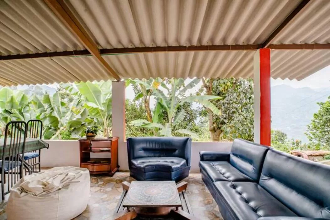 Living room, Seating Area in Finca Umnisa - Choachi