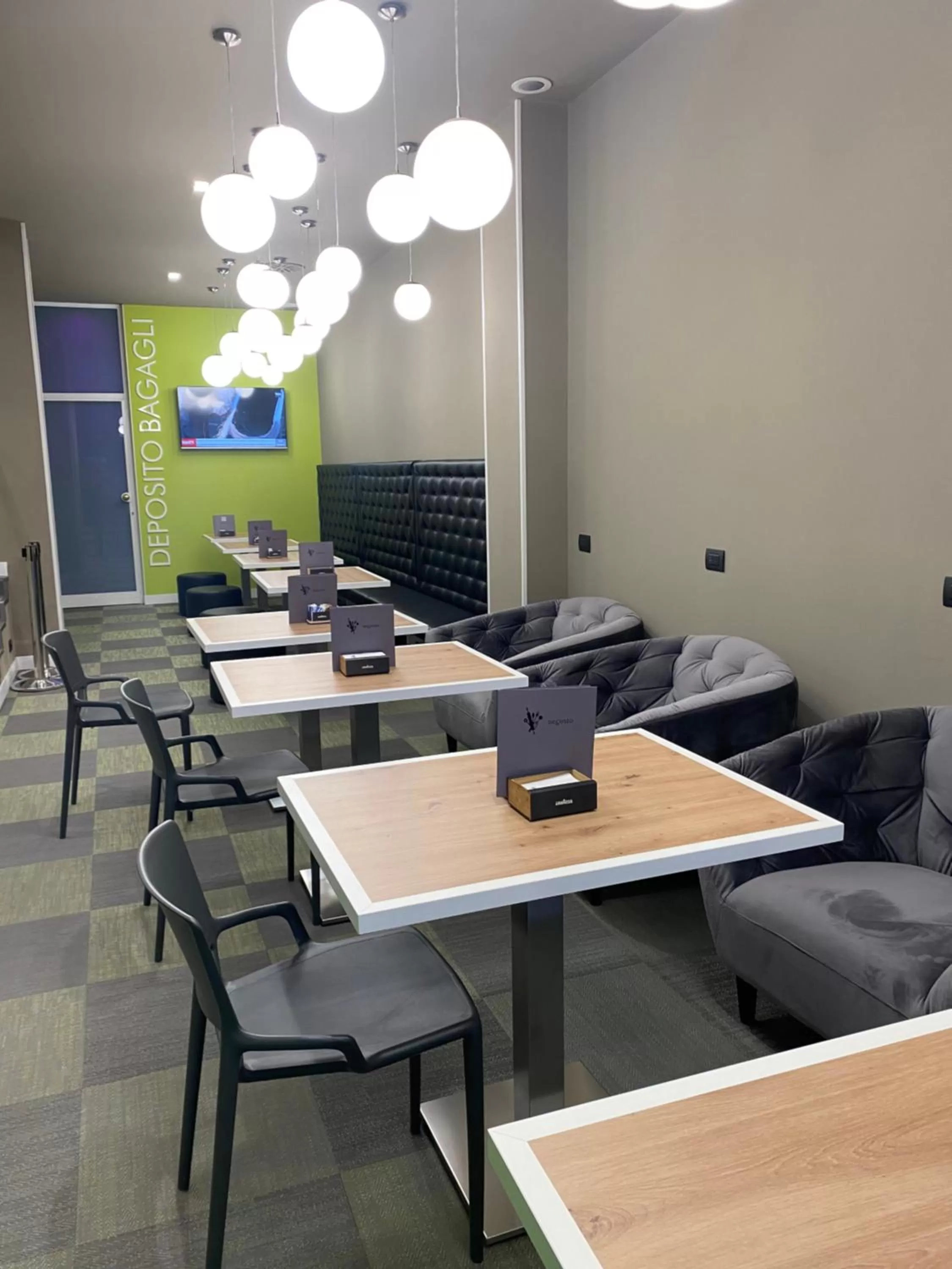 Seating area in Hotel Miramonti