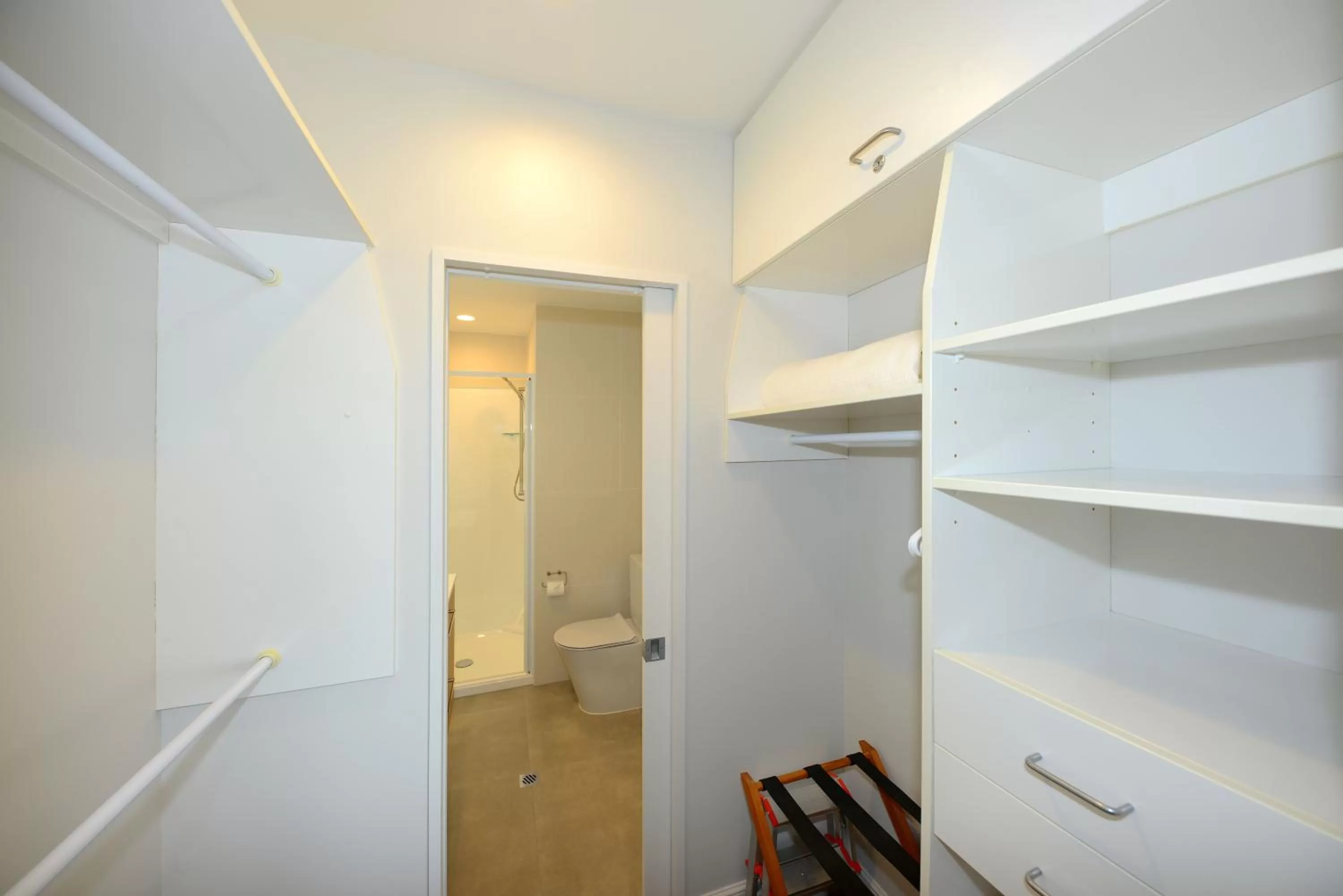wardrobe in West Fitzroy Apartments
