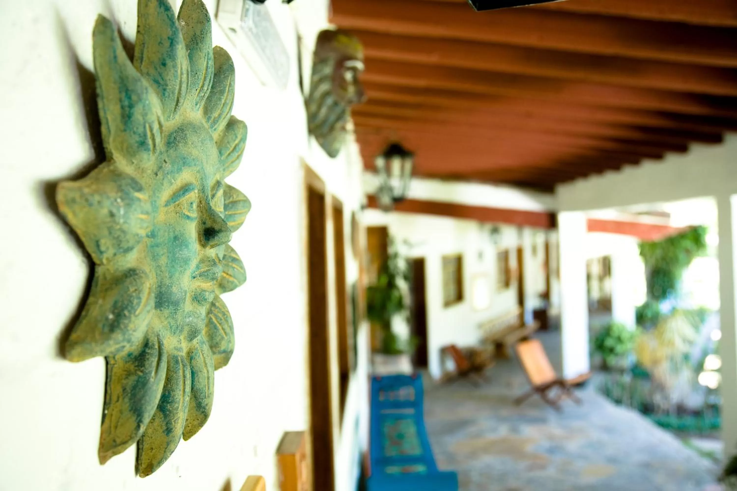 Facade/entrance in Hotel Rancho San Cayetano