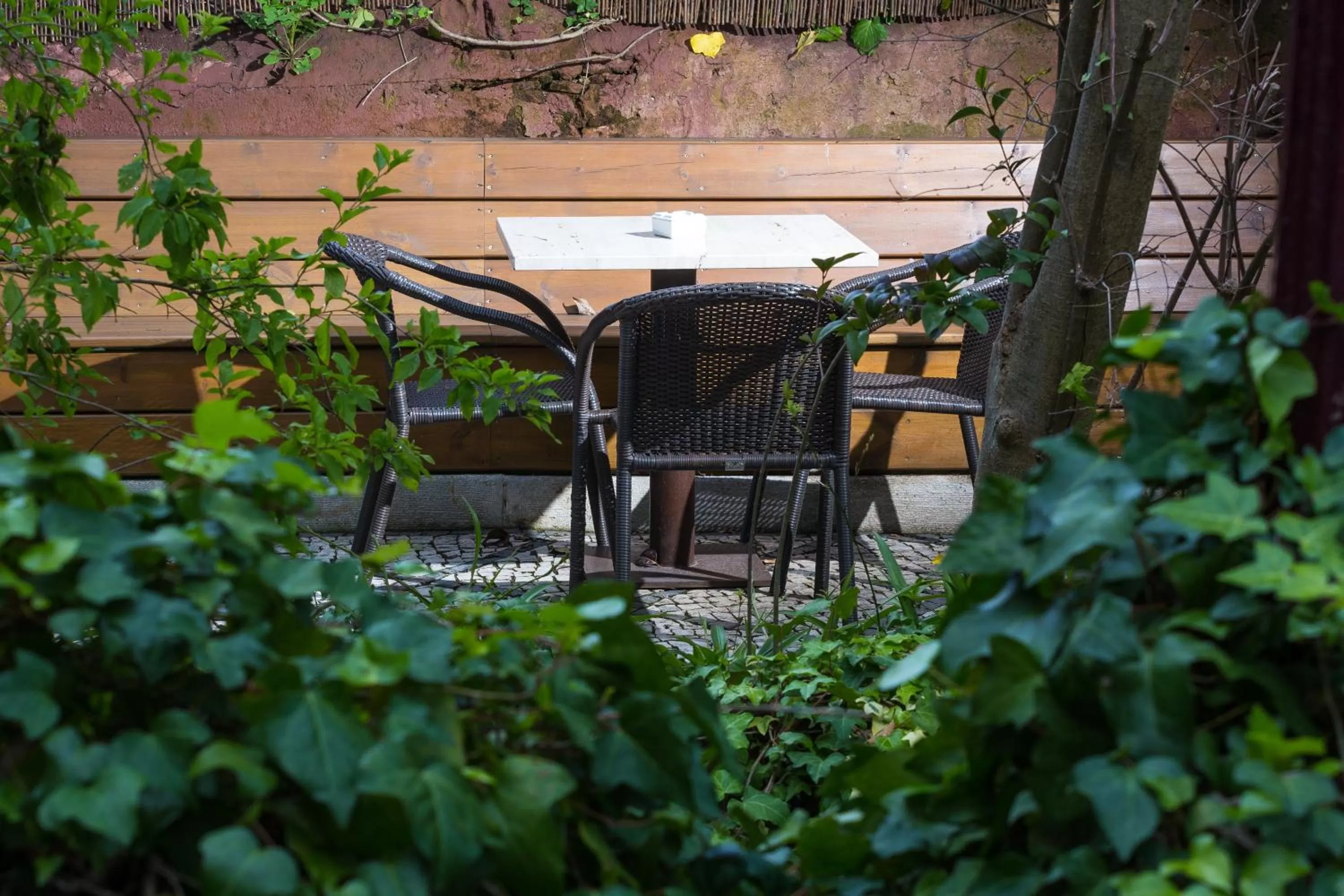 Garden view in York House Lisboa Hotel