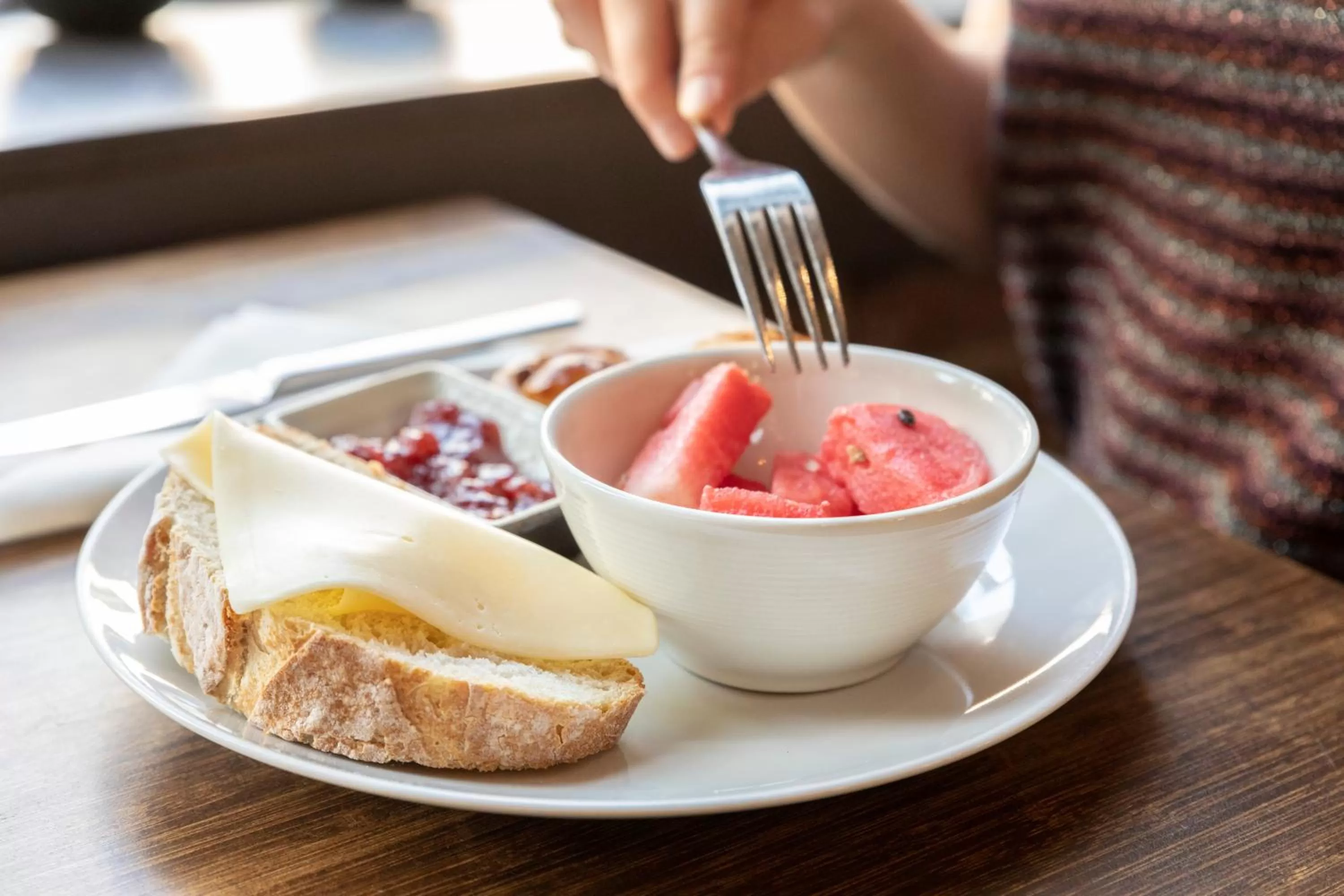 Breakfast in Eburon Hotel