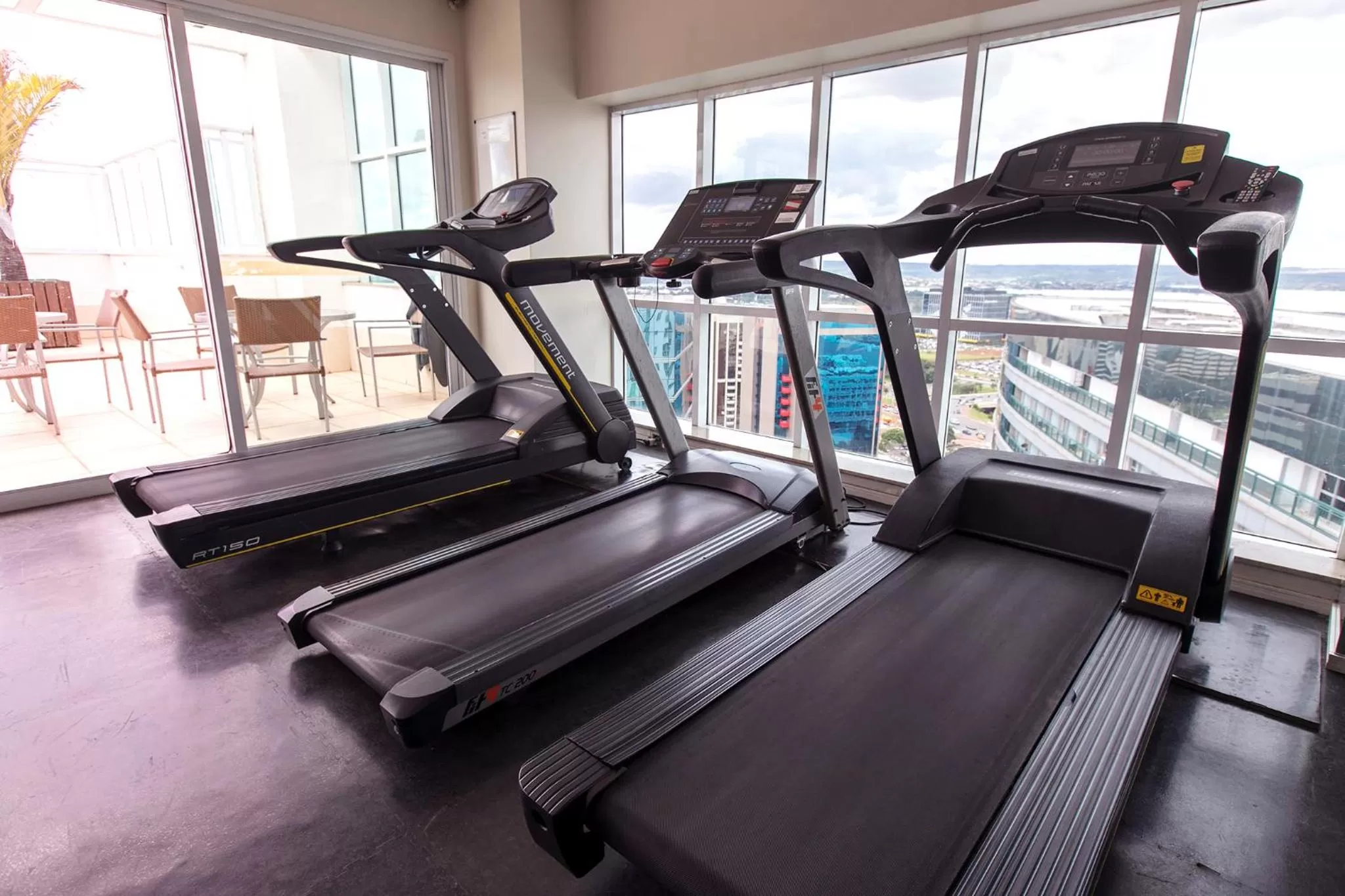 Fitness centre/facilities in Saint Moritz Hplus Express