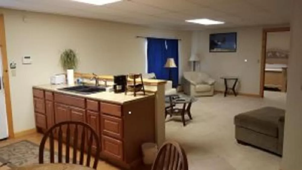 Living room in Mt Baker Hotel