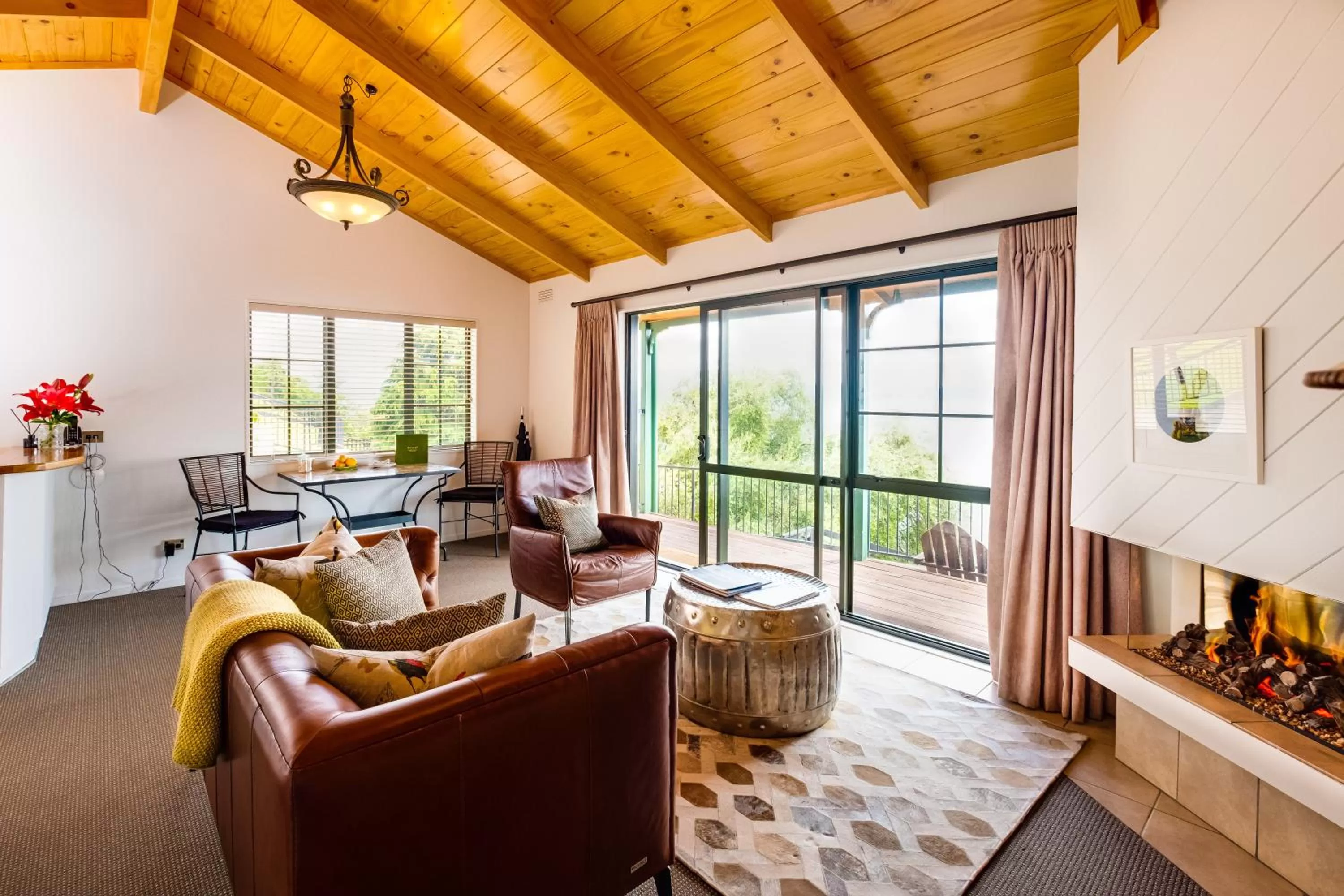 Living room in On The Point - Lake Rotorua