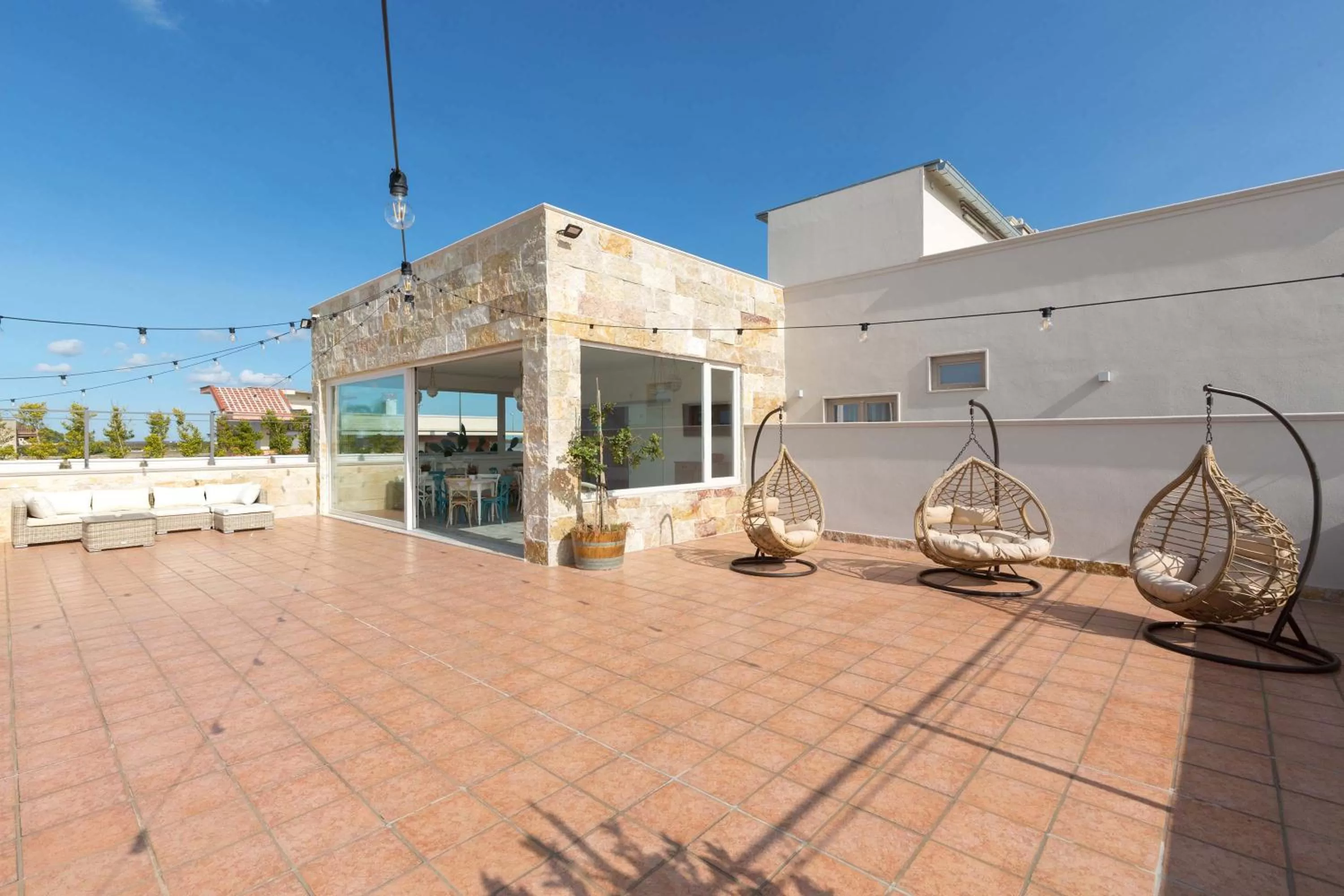 Patio in B&B Le Radici del Salento Luxury Rooms