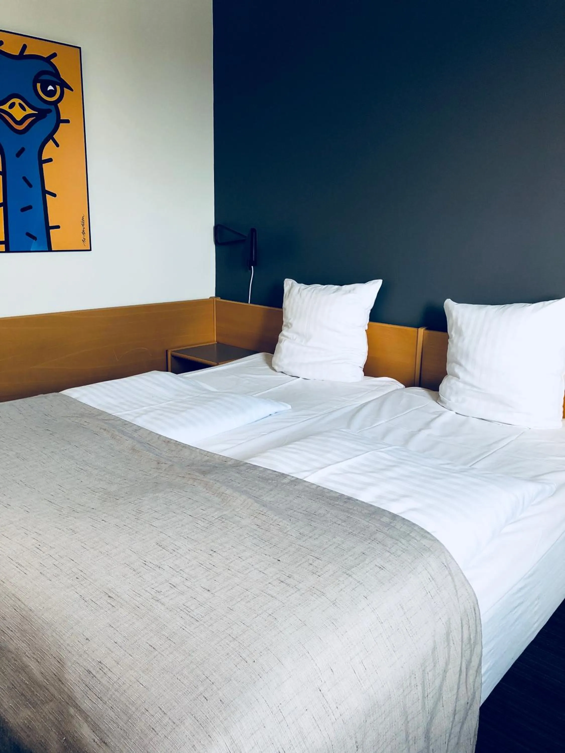 Photo of the whole room, Bed in Hotel Garni