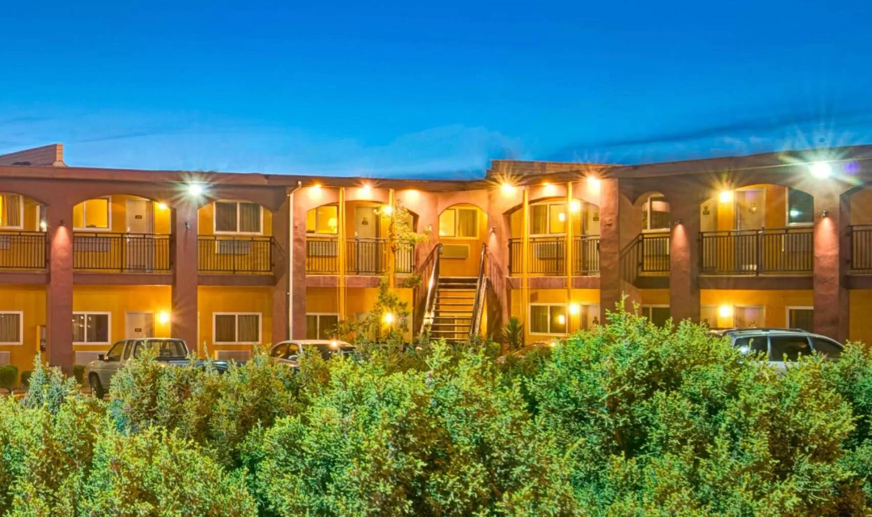 Property building in Rodeway Inn Albuquerque Downtown on Rt 66