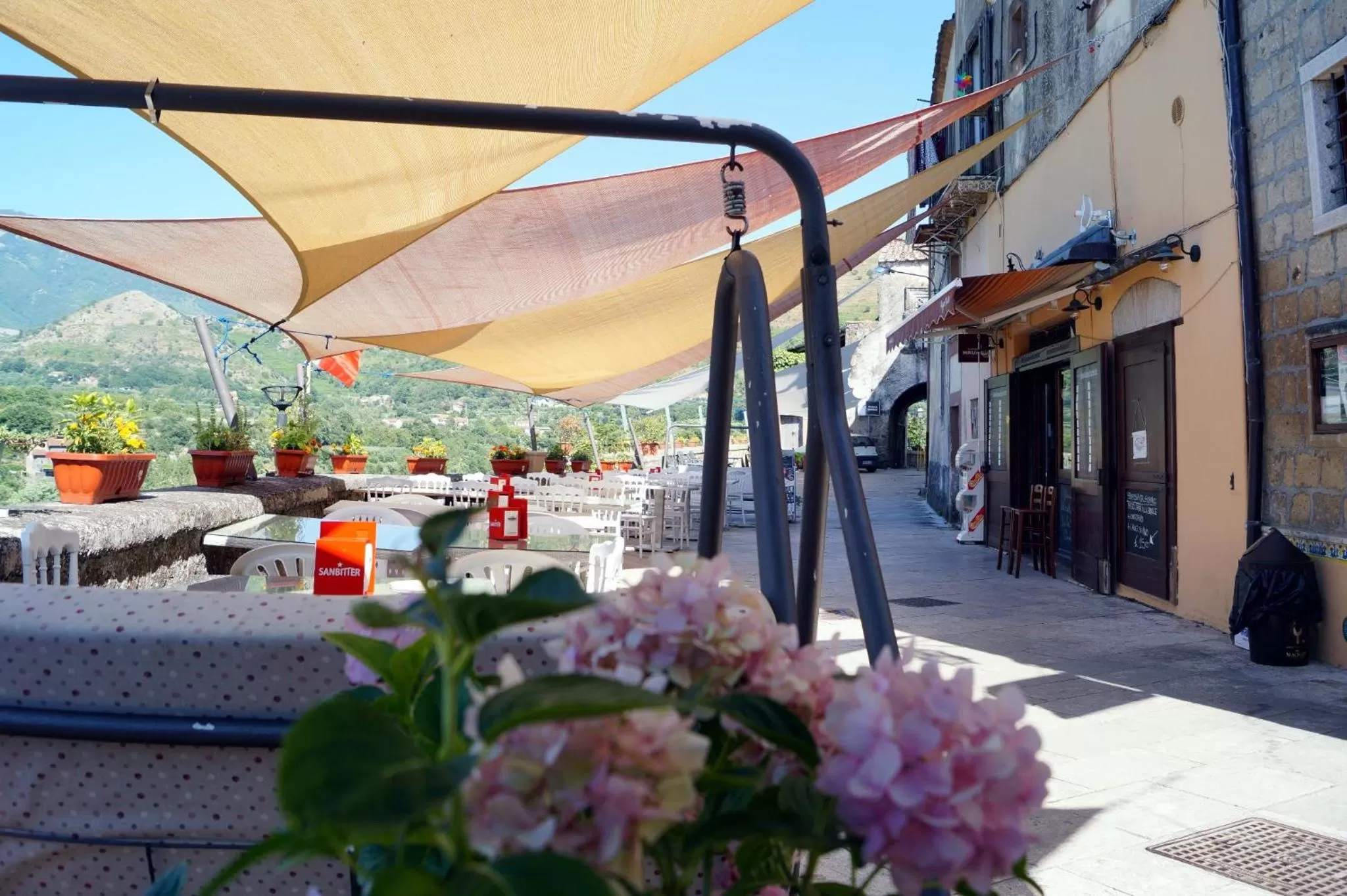 Patio in B&b Sant'Agata
