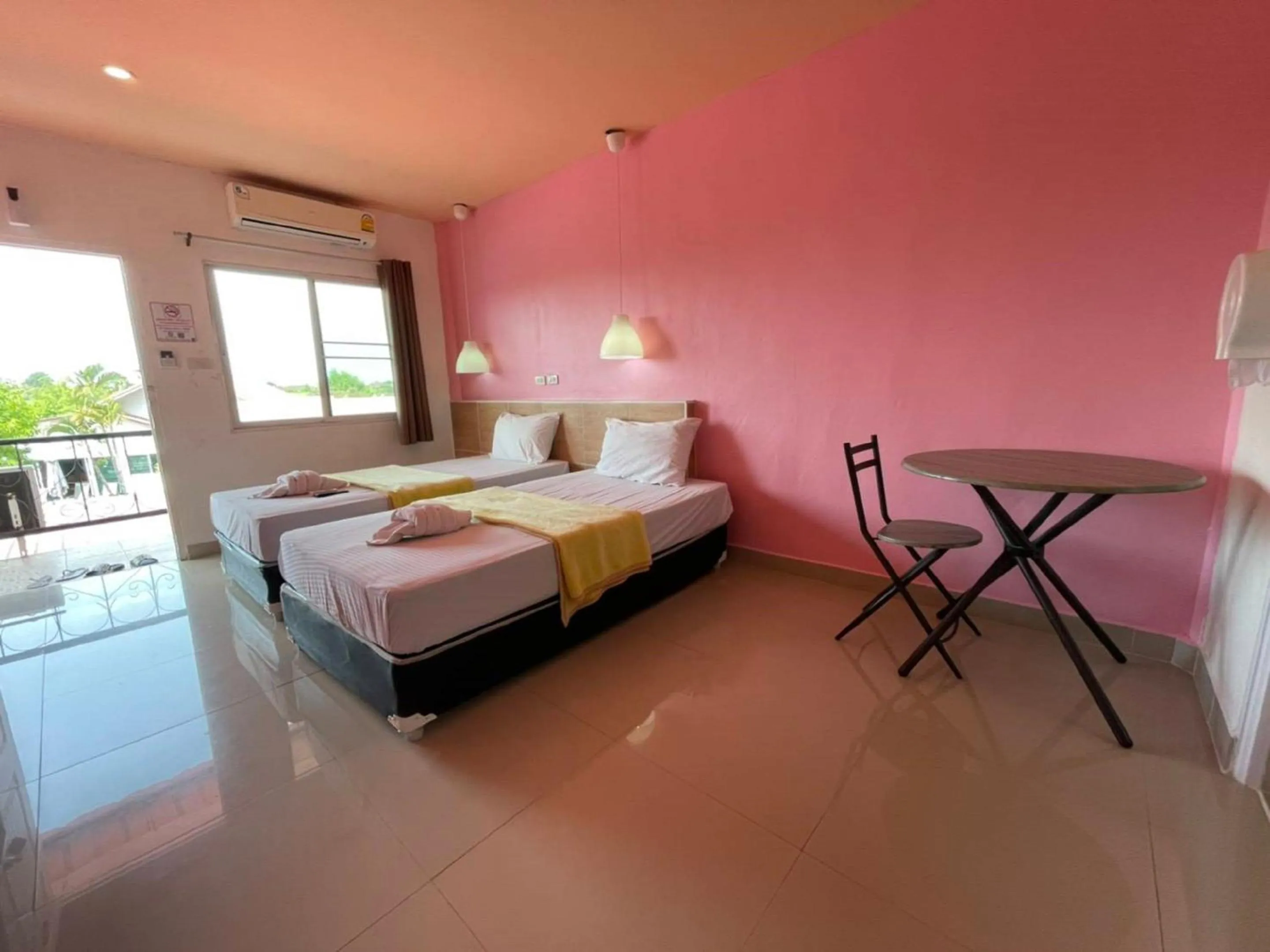 Bed in Baan Kaew Ruen Kwan