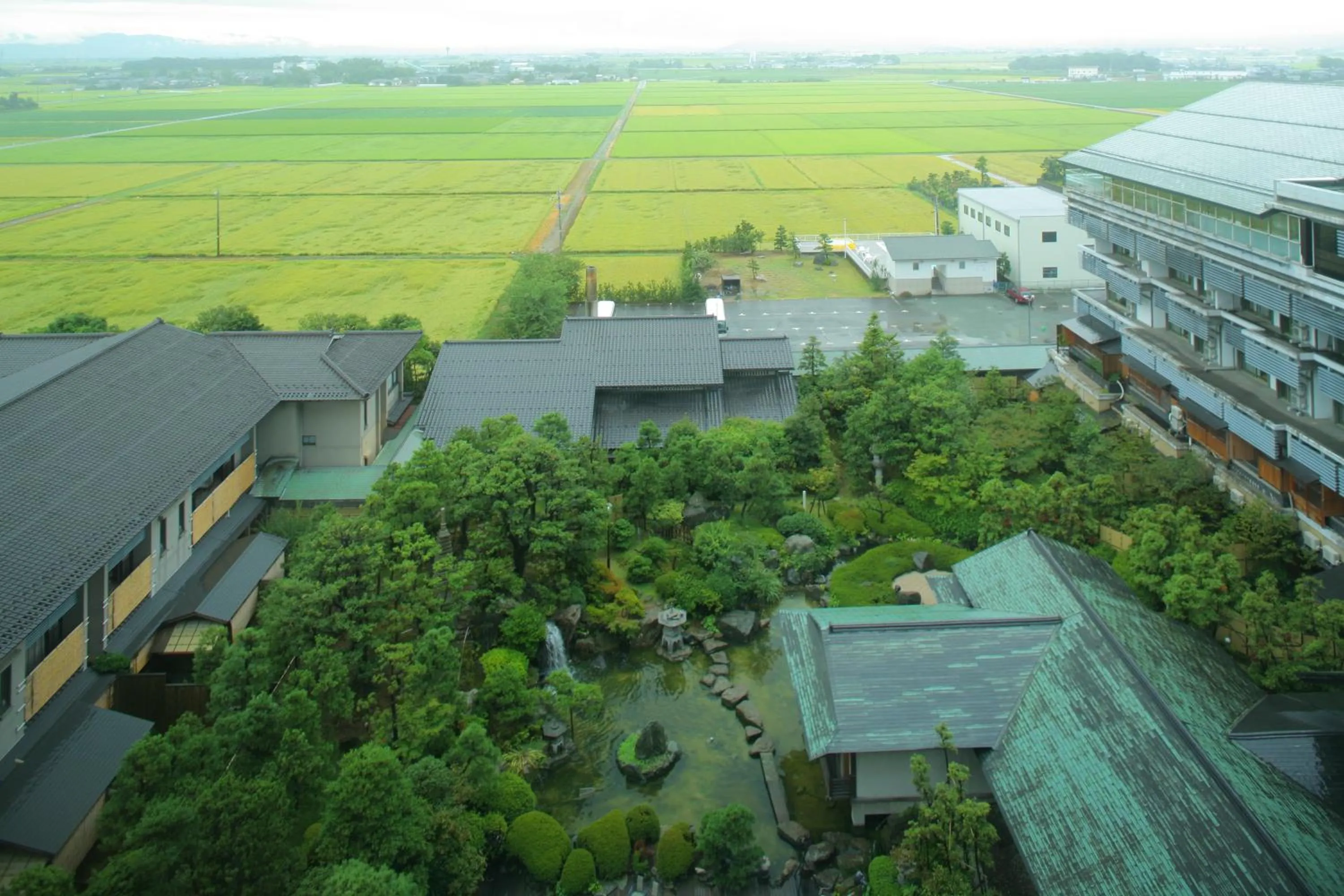 Garden view in Grandia Housen