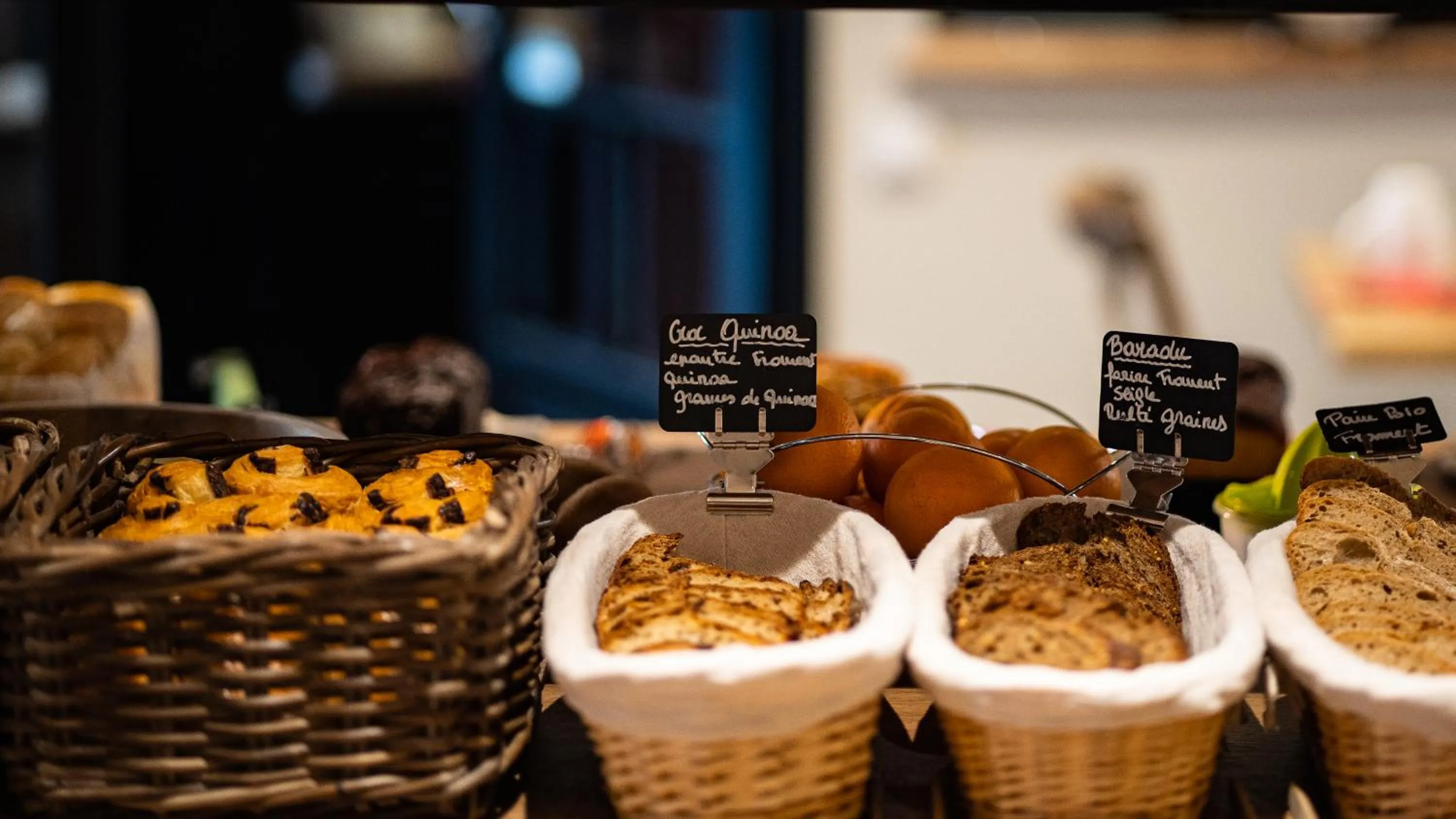 Buffet breakfast in Hôtel Vauban